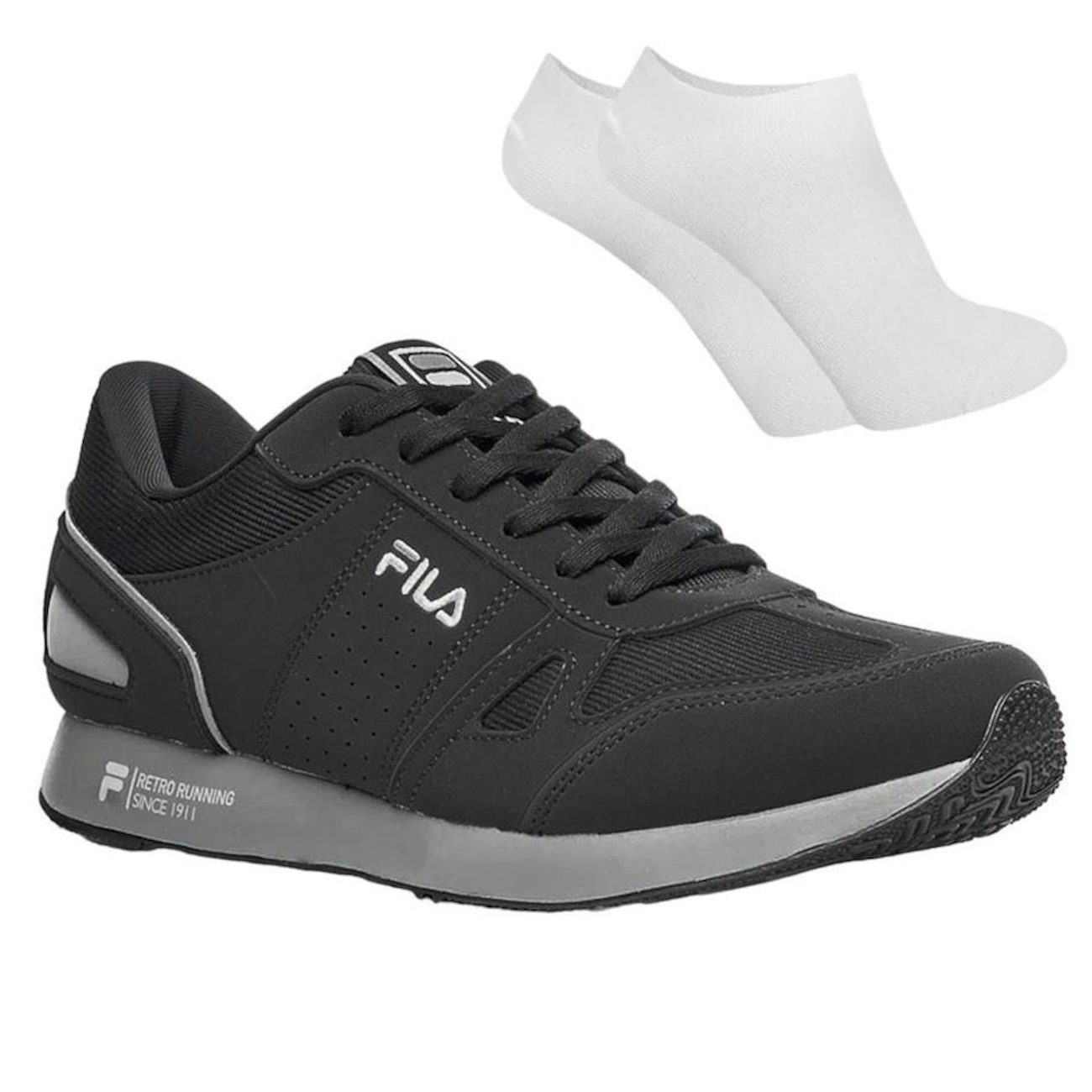 Tênis Fila Classic Runner Sl + Meia - Masculino