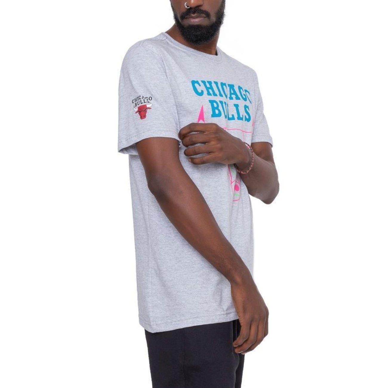 Camiseta NBA Estampada Chicago Bulls - Masculina