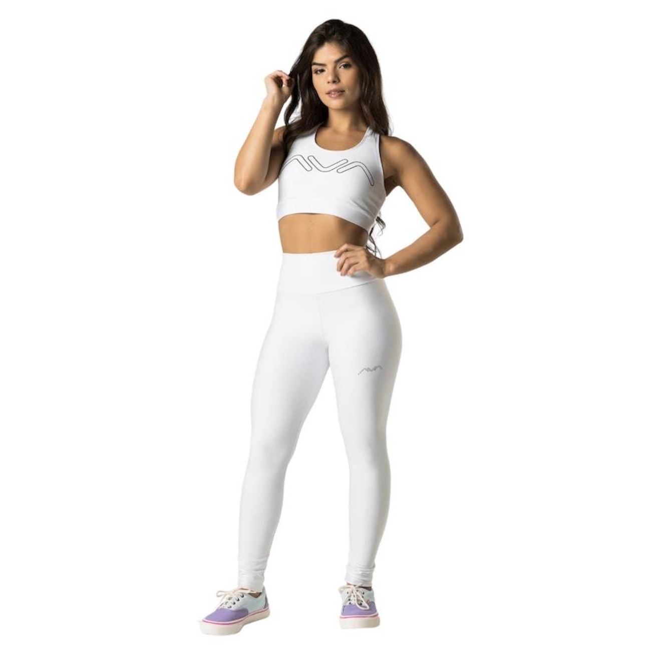 Calça Legging Feminina Preta AVA Fitness Originals - Ava Fitness