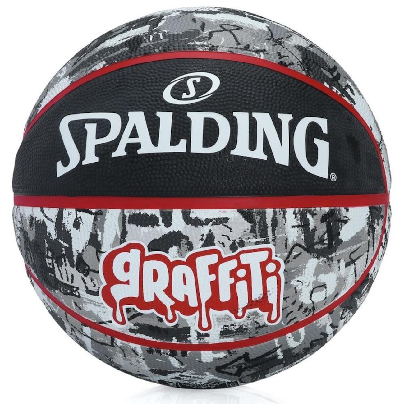 Bola Basquete Spalding REACT TF-250 FIBA - Laranja e Preto