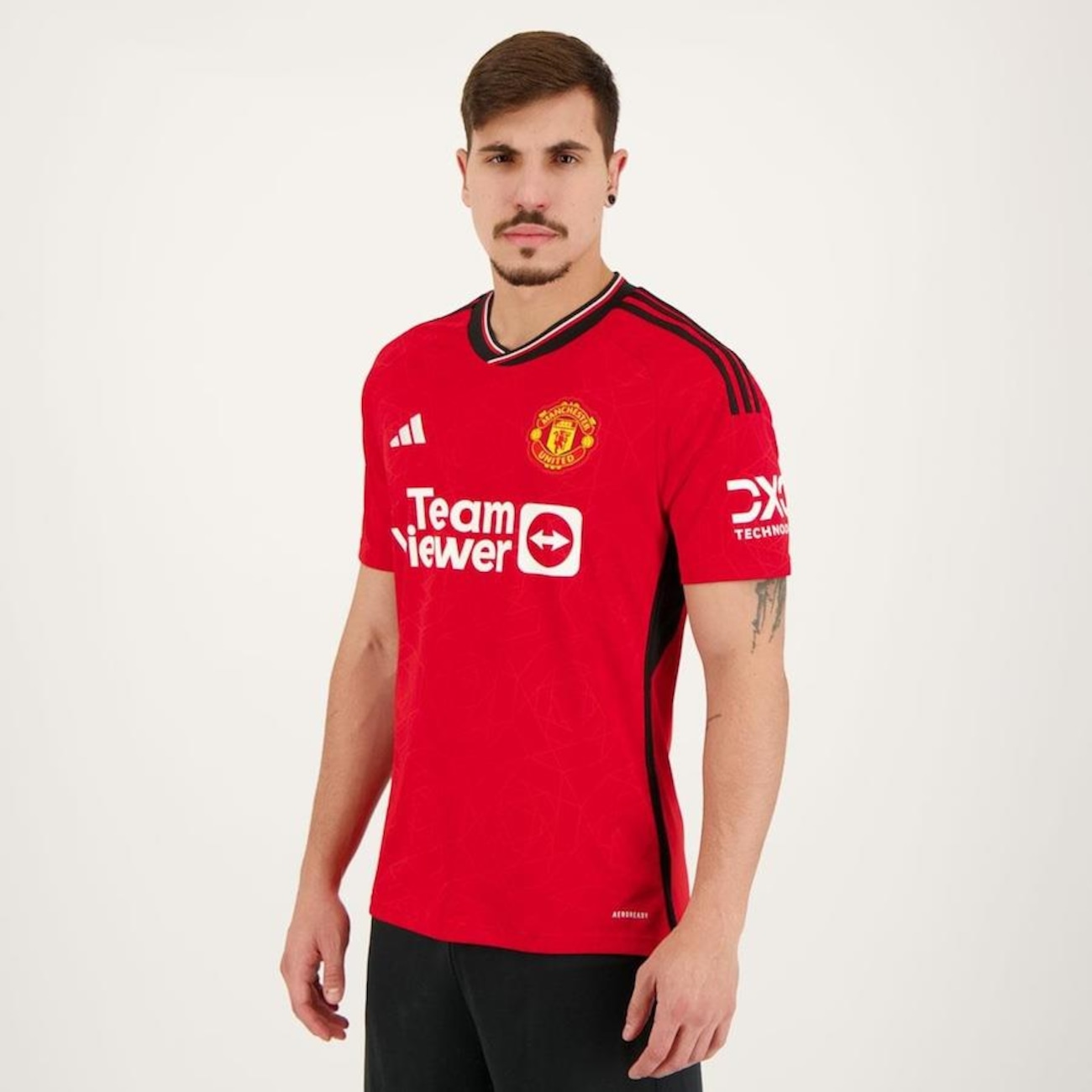 Camisa Manchester United Home 2024 7 Mount adidas - Masculina