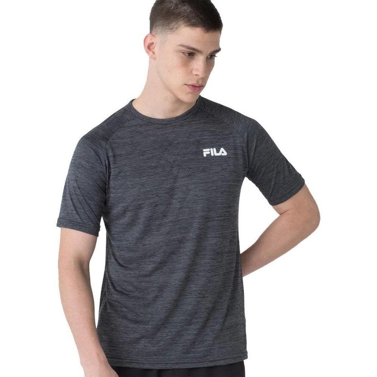 Camisa Masculino Fila Sport Melange - Sportlins - Calçados e Esportes