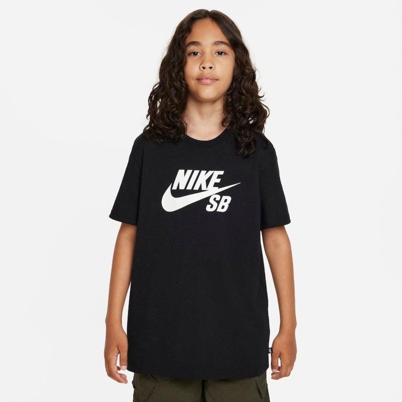 Camiseta Nike Sb Team Brasil Infantil