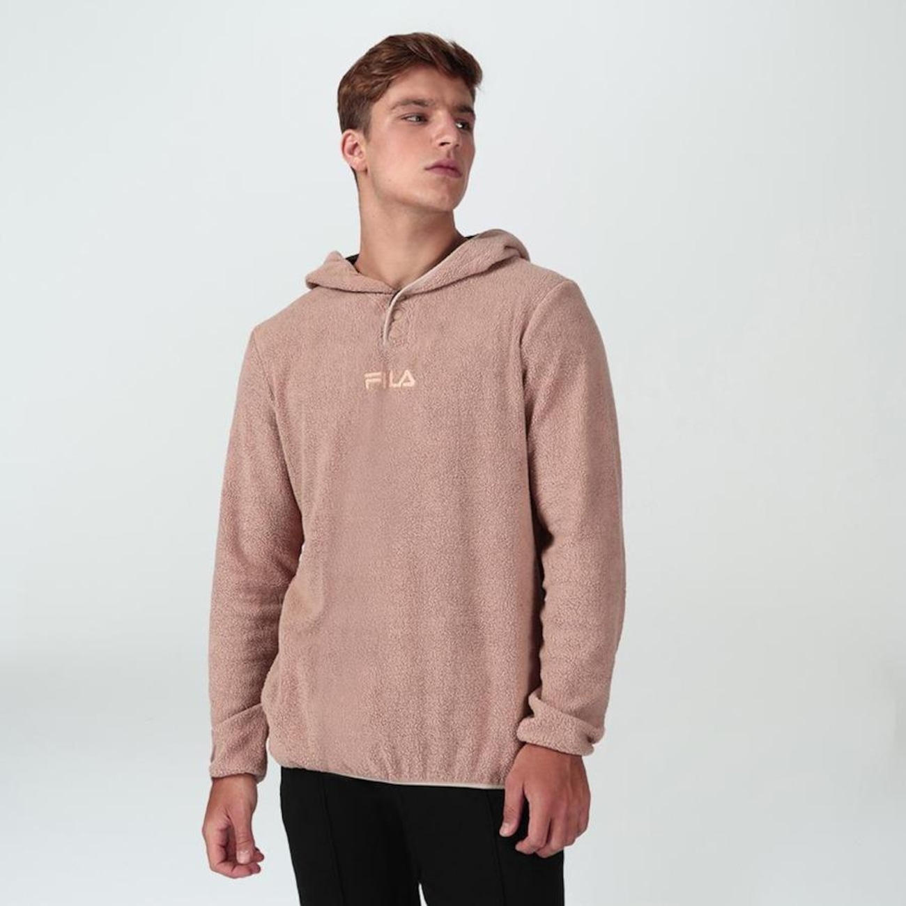 Blusão com Capuz Fila Soft Street Express - Masculino em Promoção