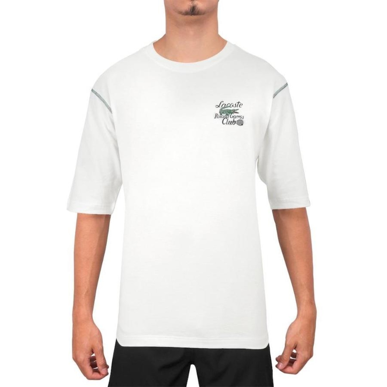 Camiseta masculina Lacoste SPORT Roland Garros Edition em jérsei robusto -  Loja de Artigos para Tênis, Beach Tennis e Padel - Tênis Bard