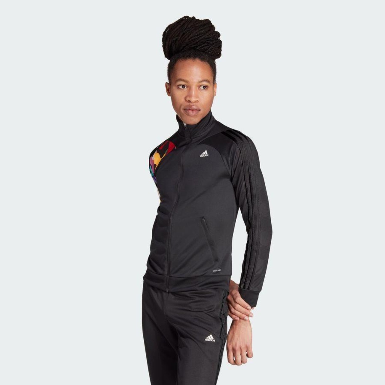 Jaqueta adidas Treino Love Unites Rich Mnisi Tiro - Feminina