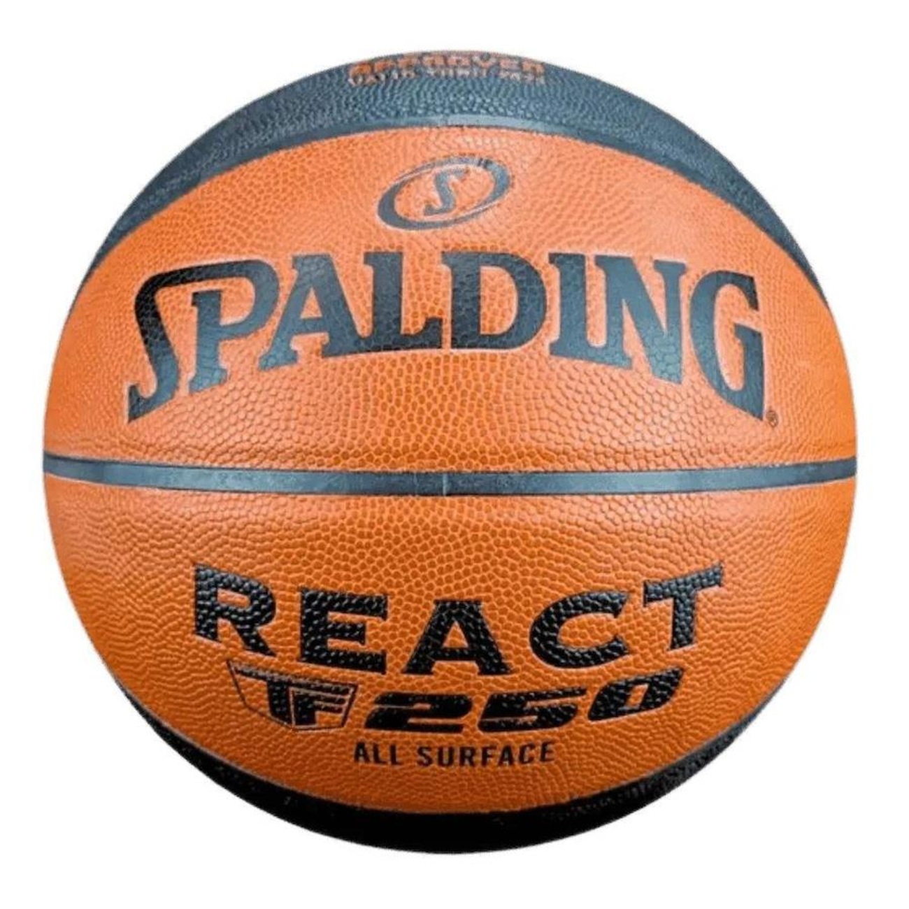 Bola basquete spalding street phantom preta e laranja tamanho 7