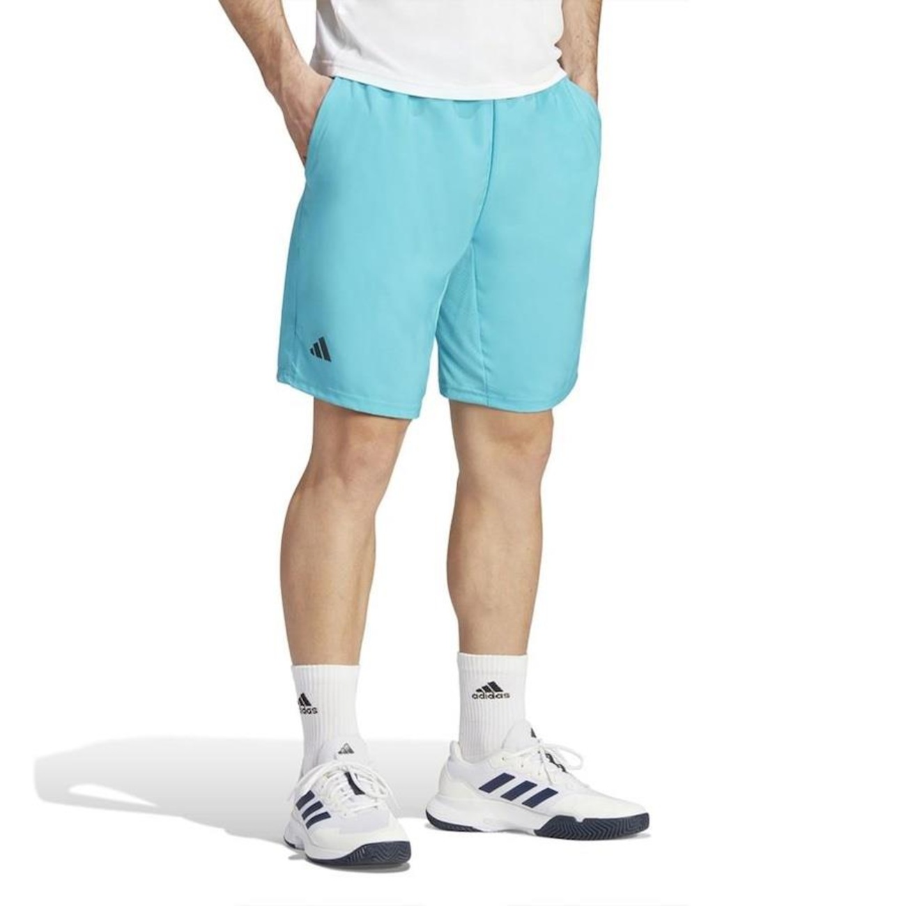 Shorts adidas Tênis Club 3-Stripes - Masculino - Fátima Esportes