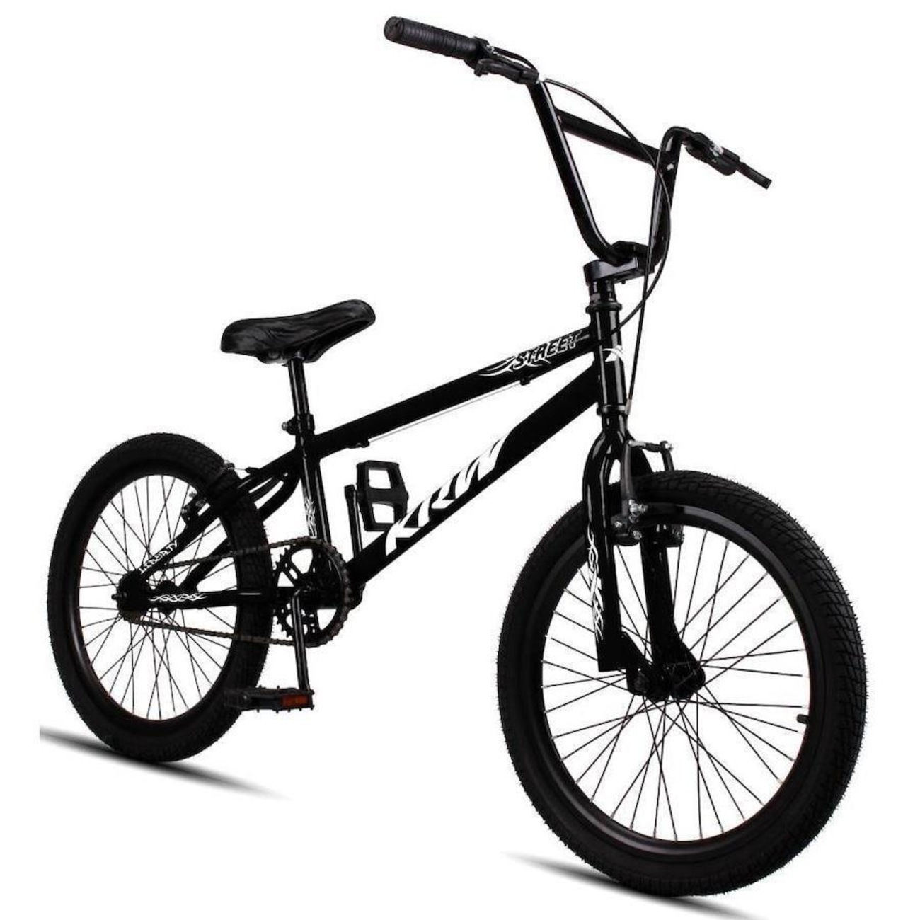 Bicicleta aro 20 Krw Bmx Cross - V-Brake - sem Marchas - Infantil