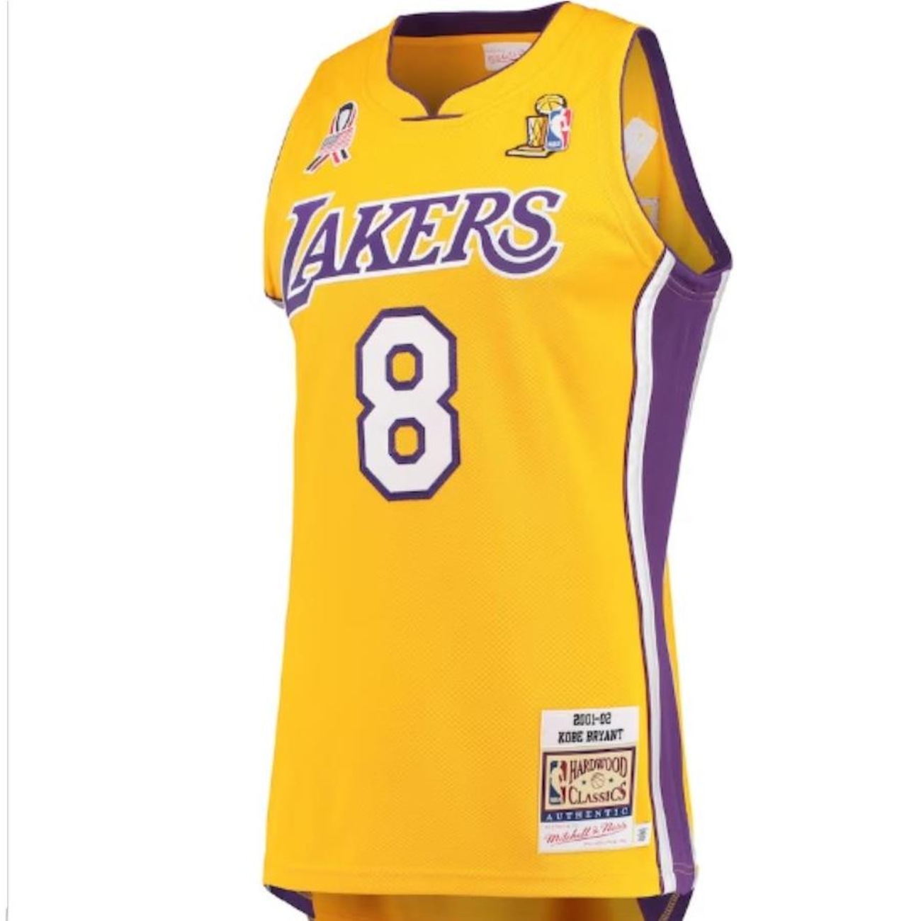 ウェア 046081 NBA LAKERS BRYANT Mitchell&Ness Camiseta Regata Mitchell & Ness NBA Retrô L.A Lakers #8 Kobe