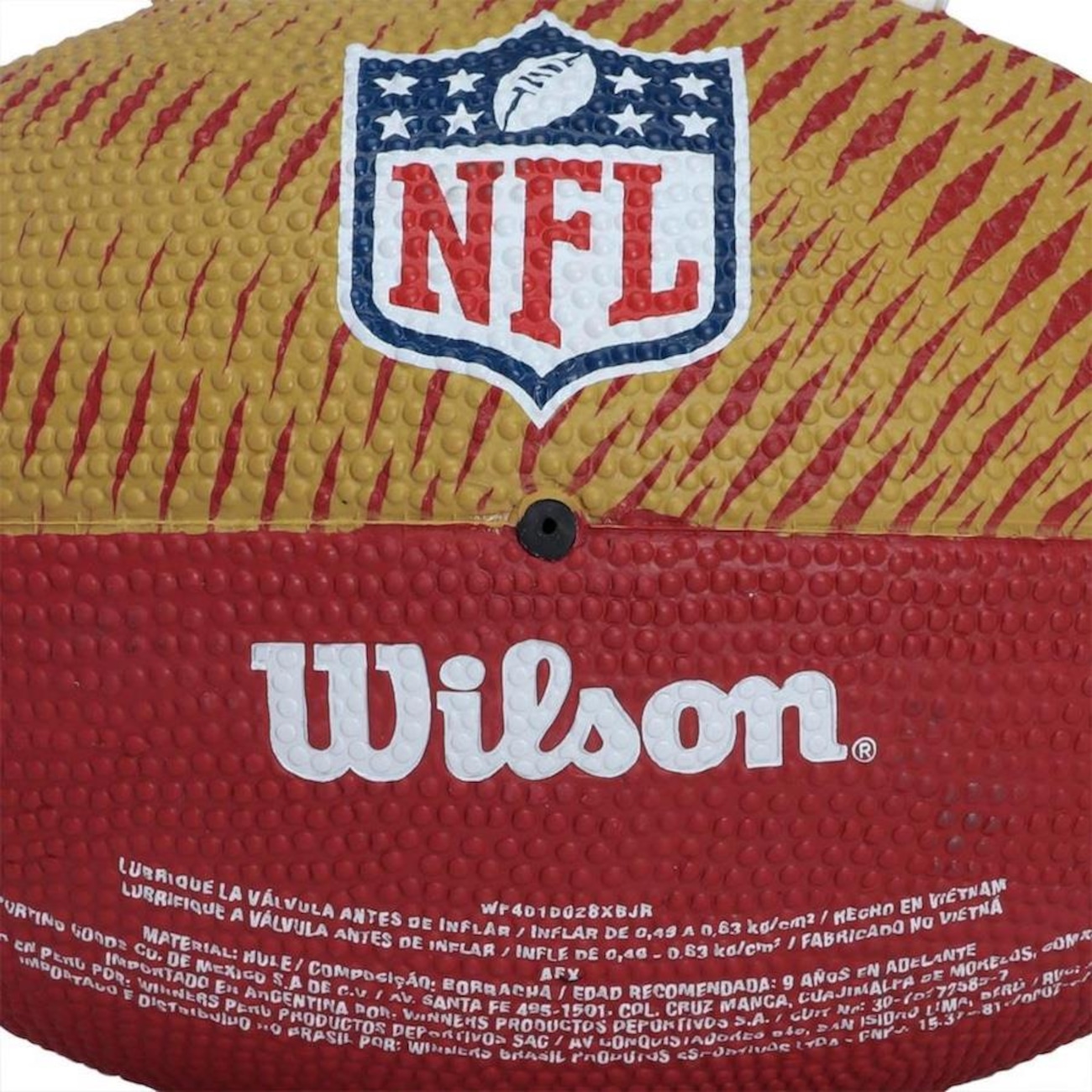 Bola Futebol Americano Wilson nfl Team Tailgate Jr Miami Dolphins Junior  Jogos Treinos Leve na Americanas Empresas