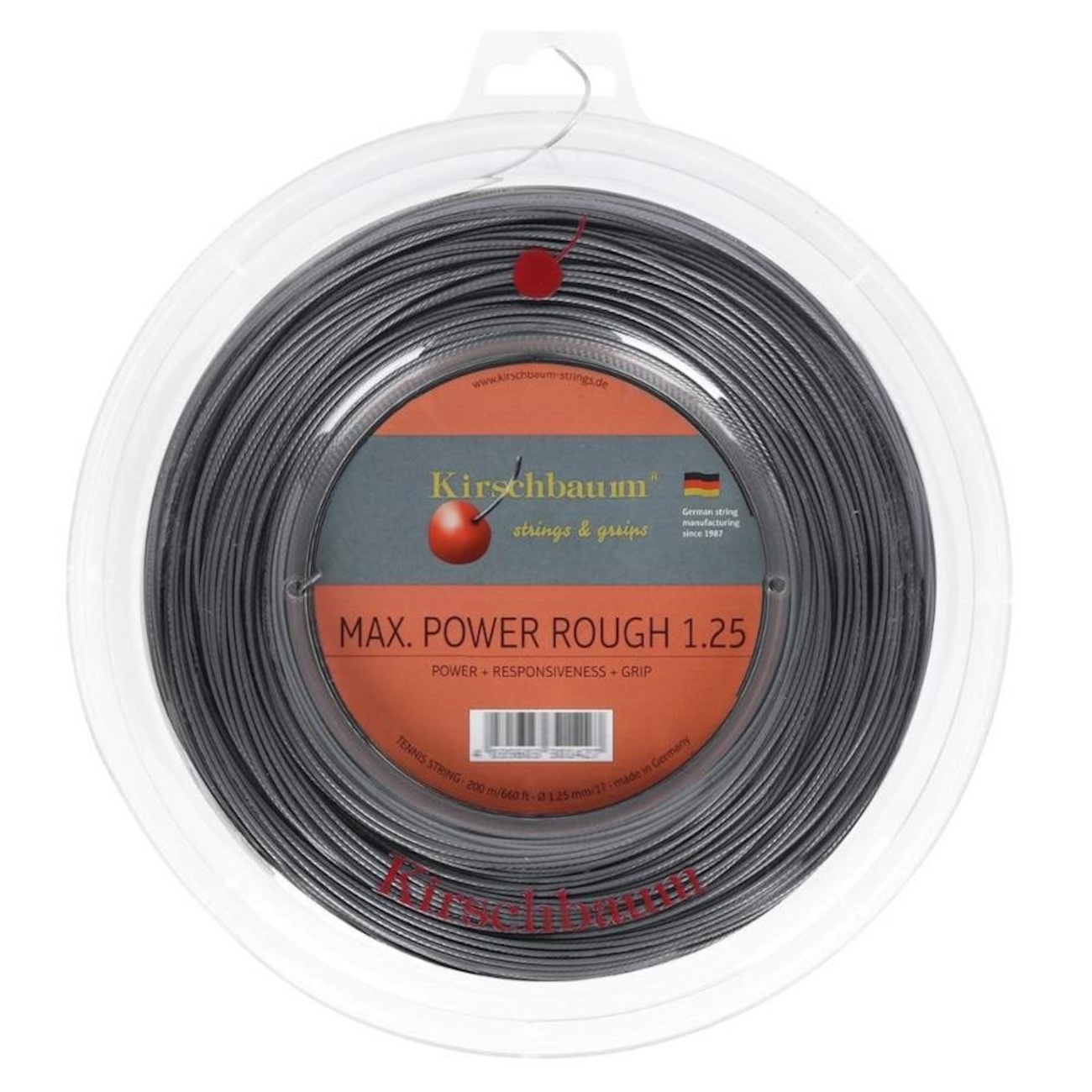 Corda Kirschbaum Max Power Rough 17L 1.25mm - 200m | Centauro