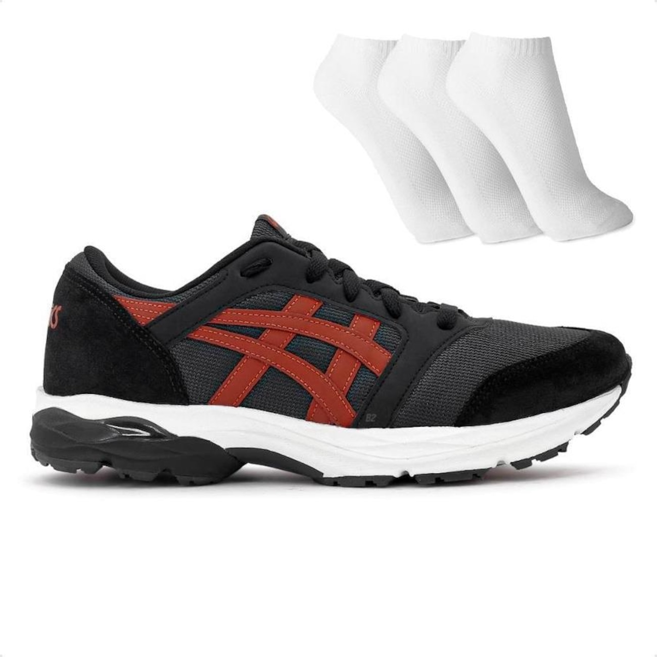 Tênis Asics Gel-Takumi + 3 Pares de Meia - Masculino