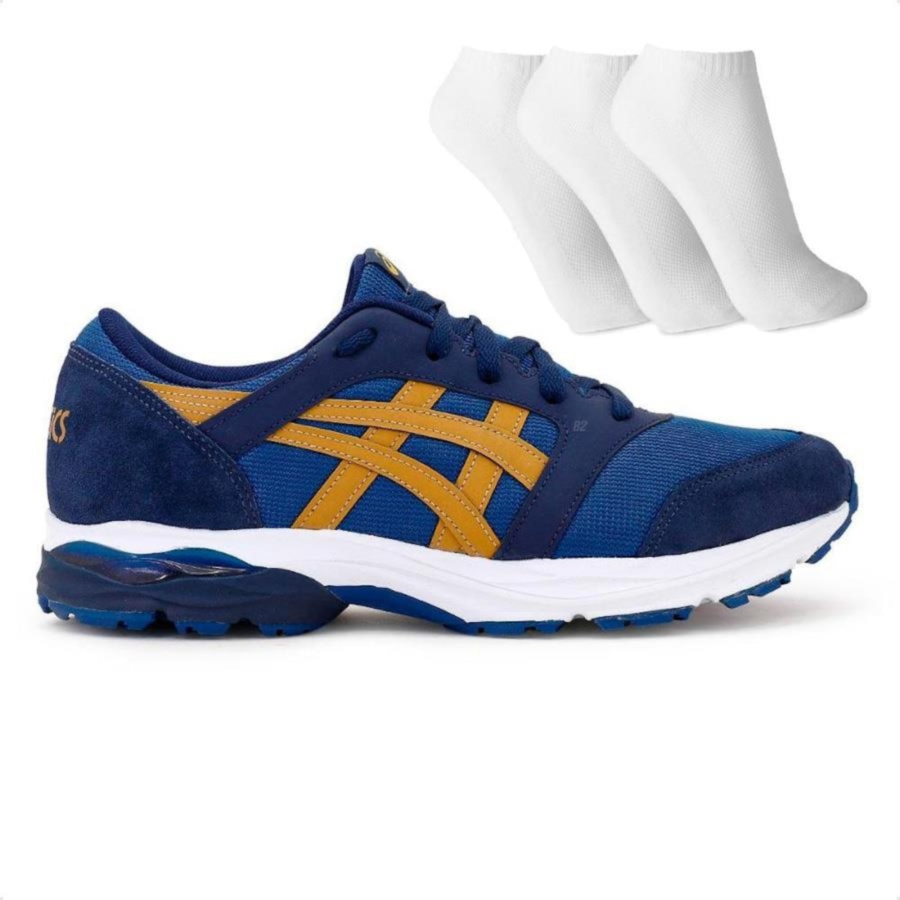 Tênis Asics Gel-Takumi + 3 Pares de Meia - Masculino