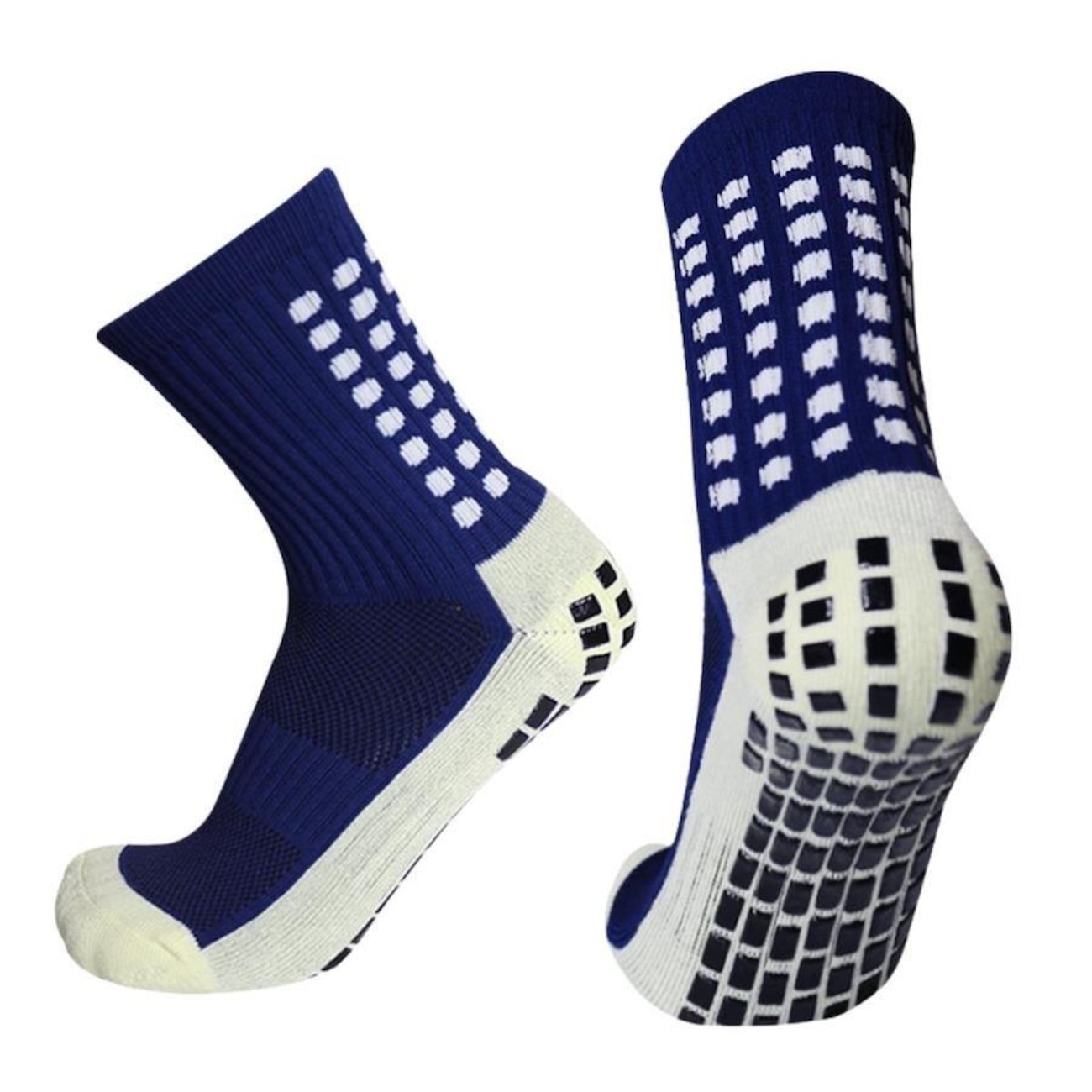 Meia de Futebol Cano Médio Red Place Prosocks Antiderrapante Trusox Pro Soccer - 36 A 44 - Adulto