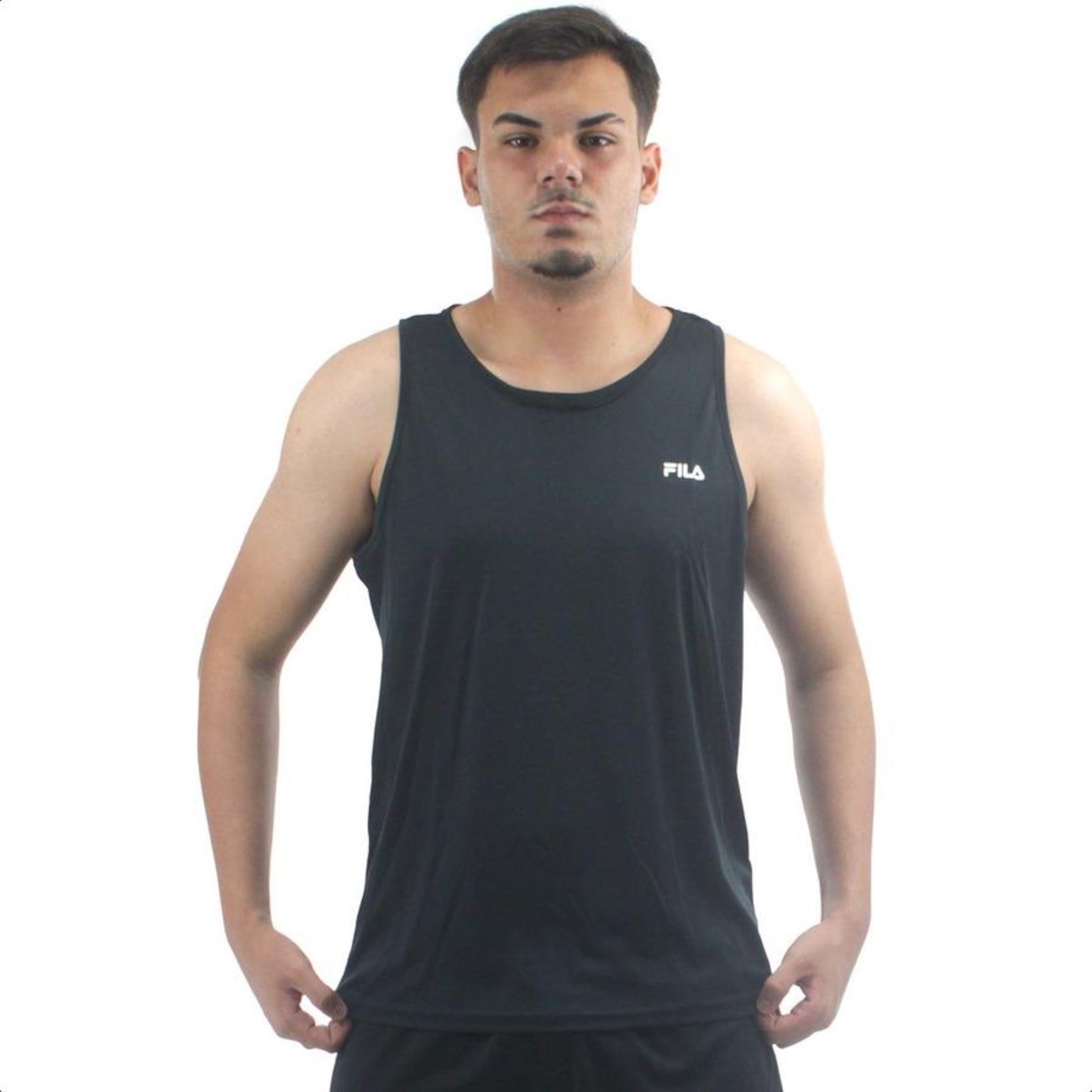 Camiseta Regata Fila Basic Sports Polygin - Masculina