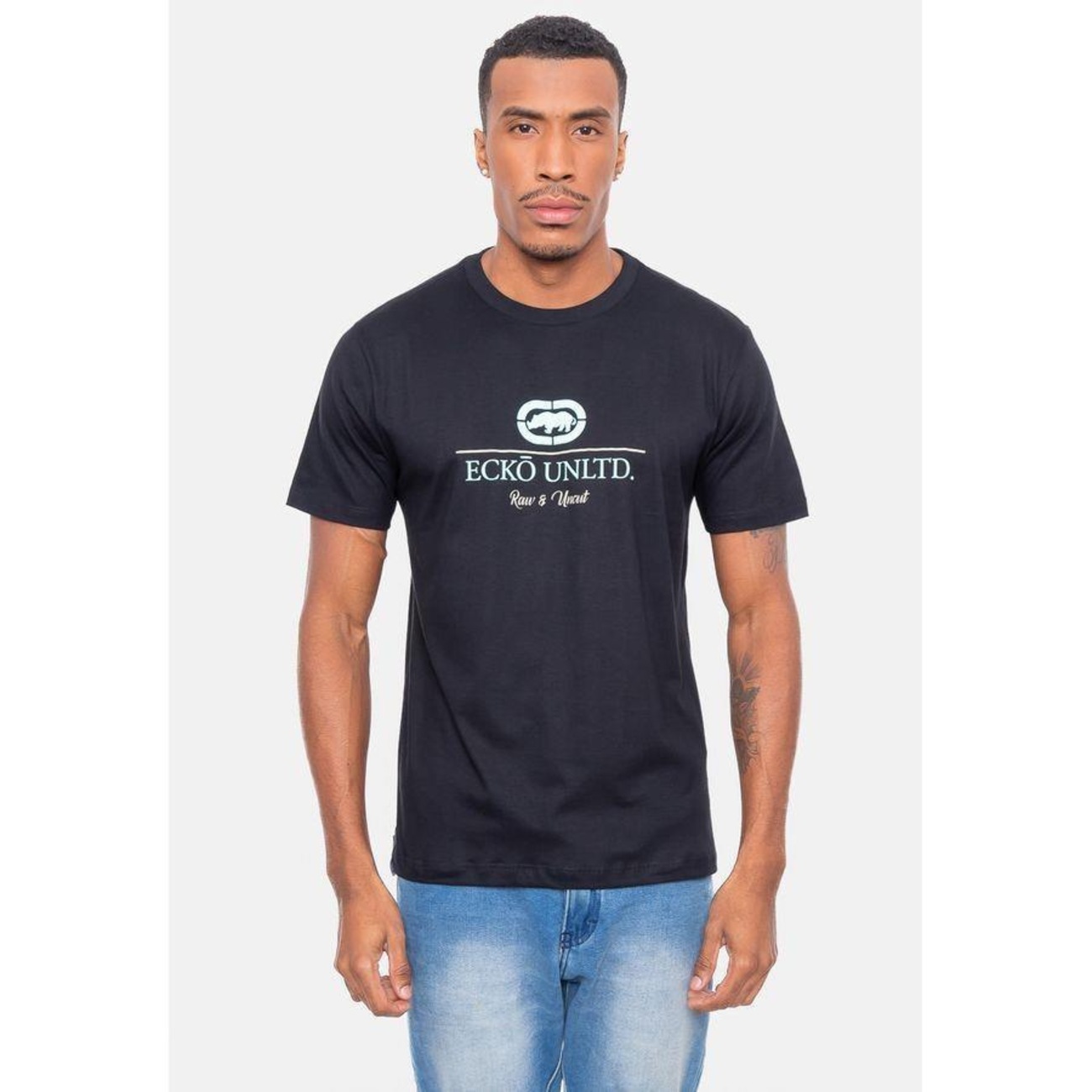 Camiseta Ecko Estampada - Masculina