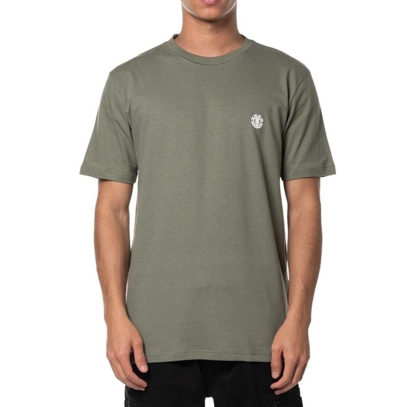 Camiseta Básica Para Niño - Pack De 1, Algodón Orgánico, Corte Normal, Con Bolsillo En El Pecho