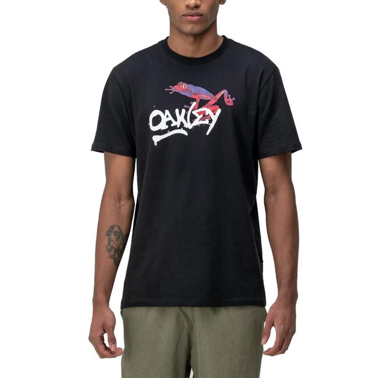 Camisa Oakley Frog, Camisa Masculina Oakley Usado 83395824