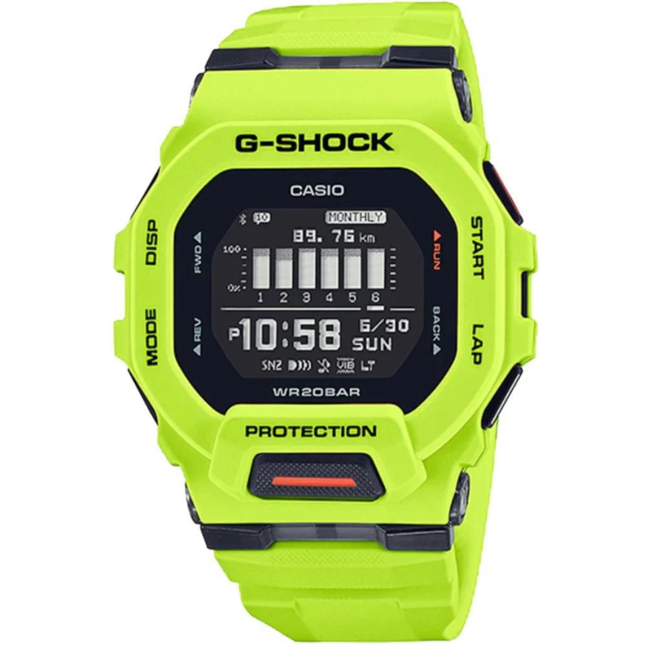 Relógio Casio G-Shock G-Squad Sports Gbd-200-9Dr - Unissex em