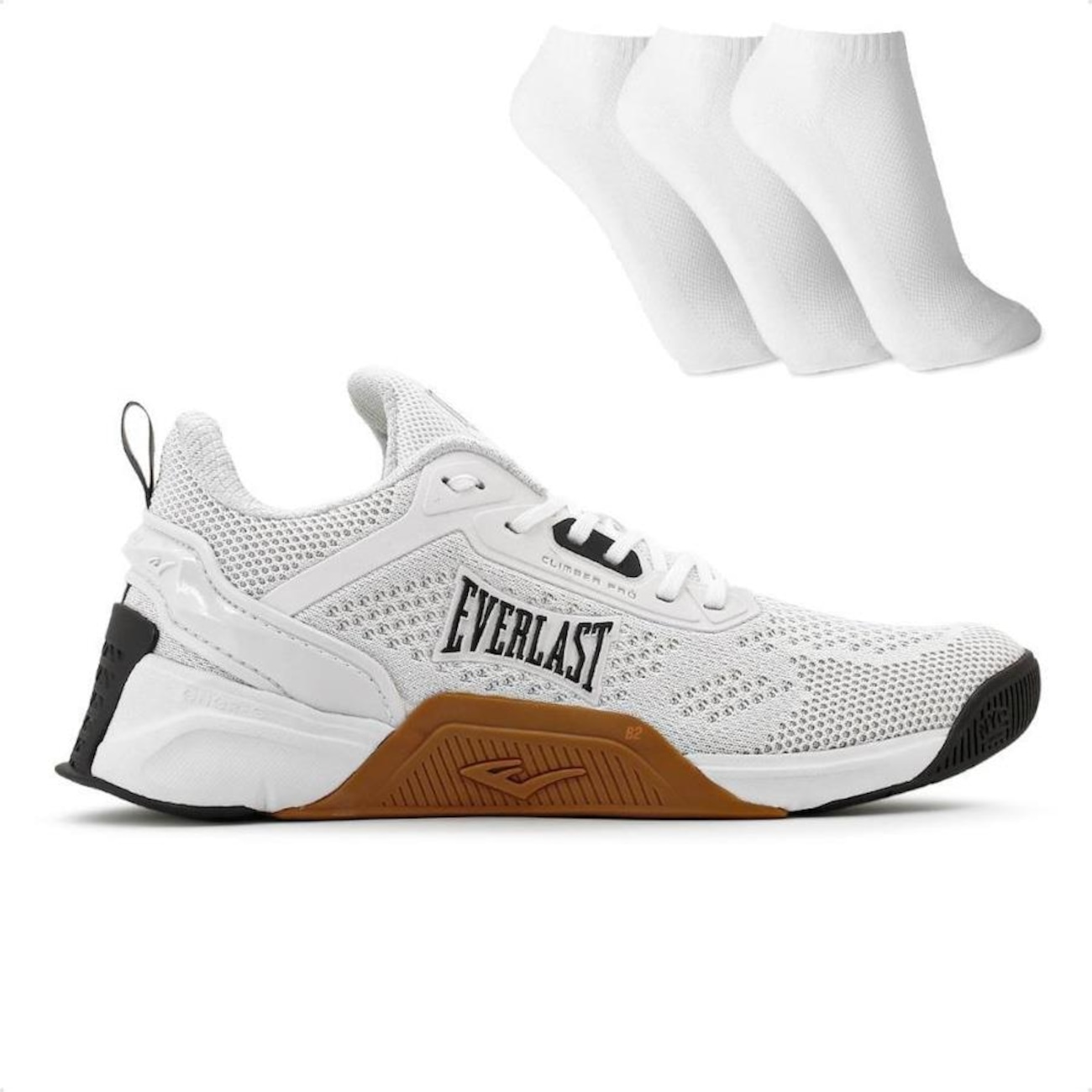 Tênis Everlast Climber Pro + 3 Pares de Meias - Adulto