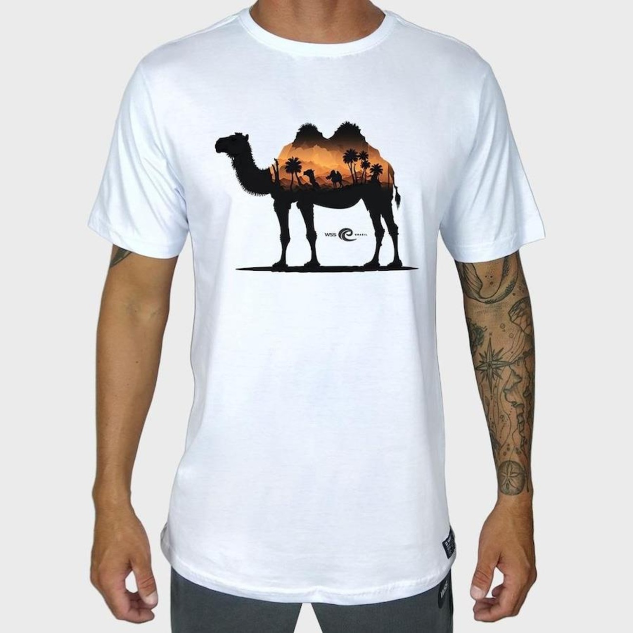 Camiseta Wss Camel''''S Journey Prime - Masculina | Centauro