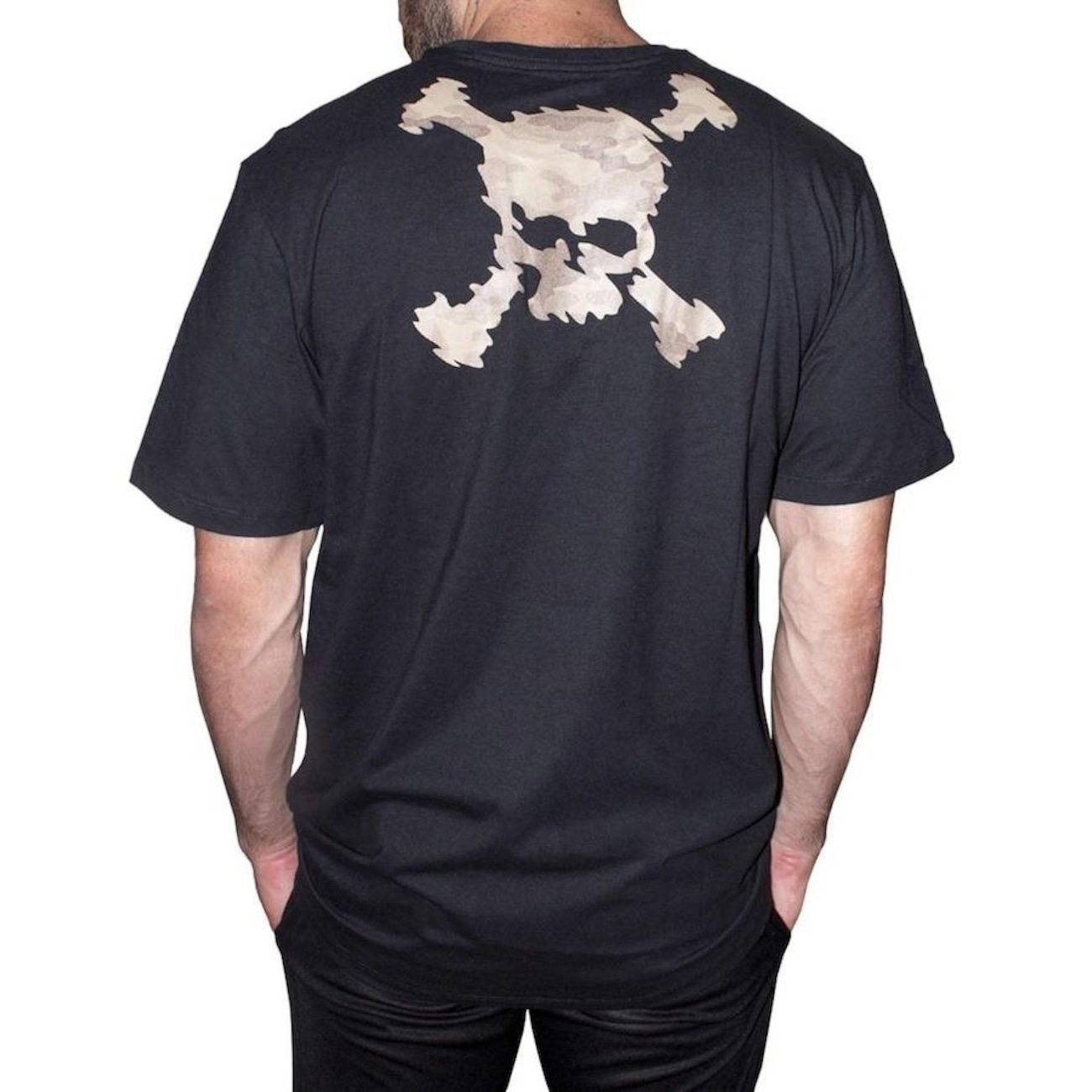 Camiseta Oakley Skull Heritage Cinza - FutFanatics