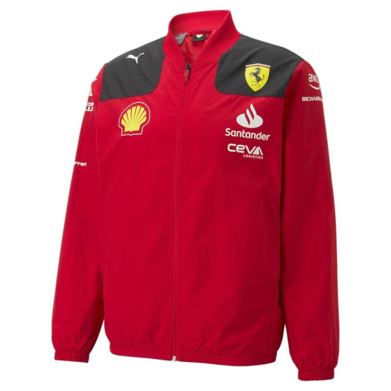 Vento Ferrari Blusa De Frio Santander Ferrari Moletom Jaqueta