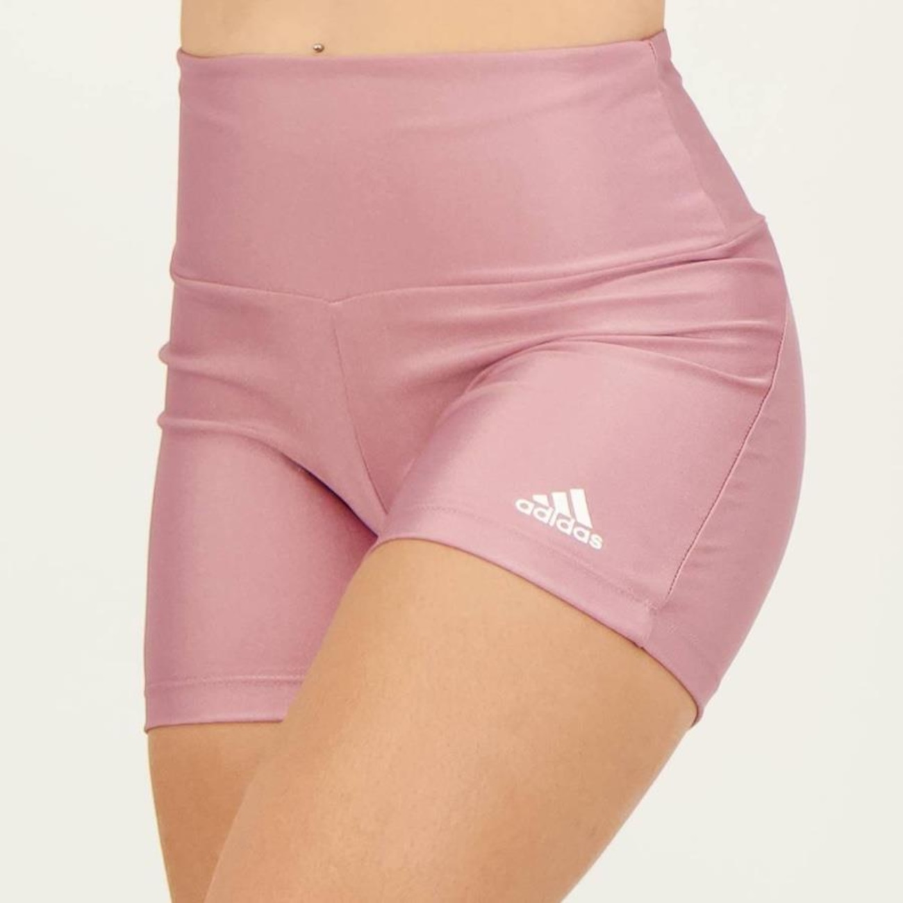 Shorts Adidas Yoga Latin Fit Feminino Vermelho Laranja