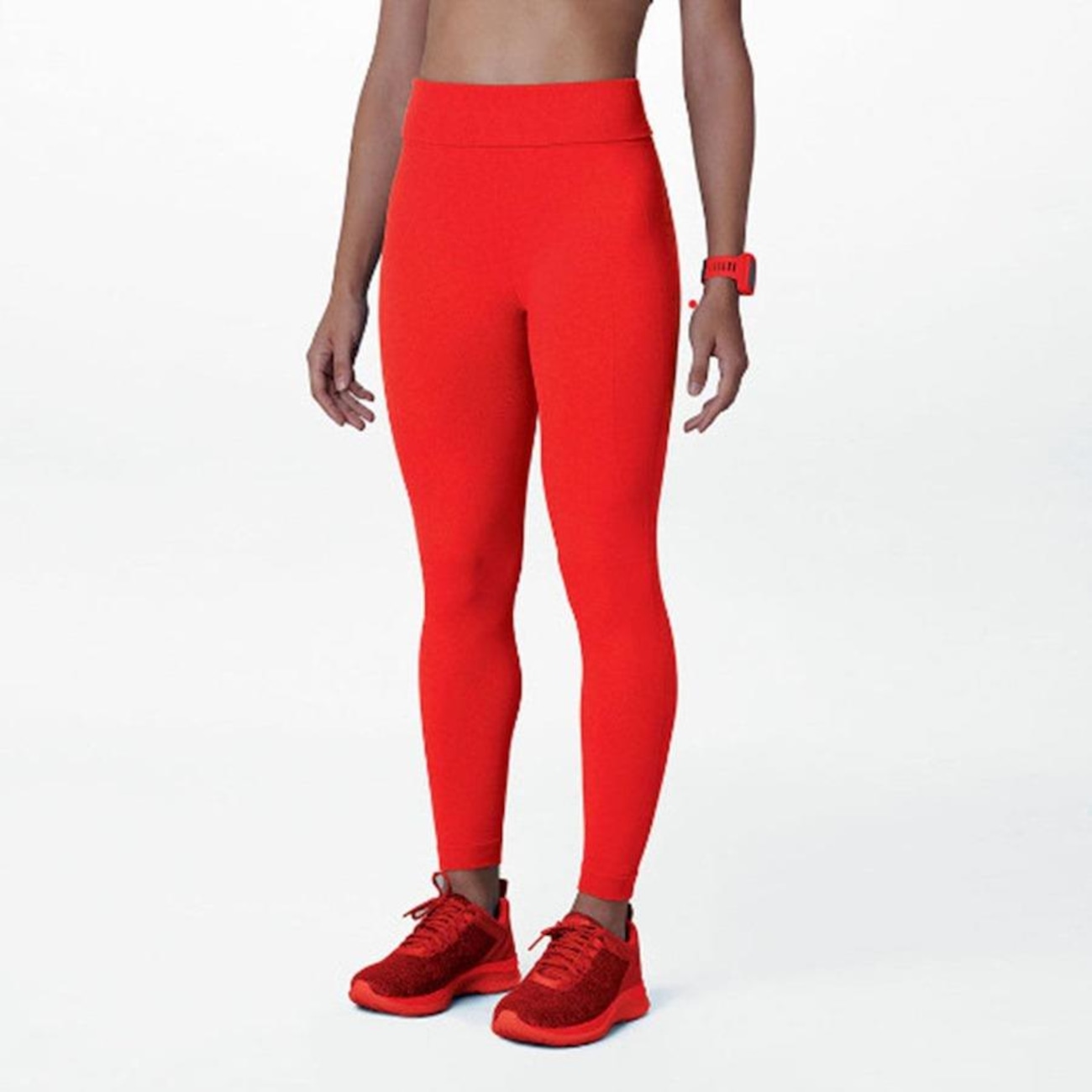 Calça Legging Lupo Sport Strong Feminina - Vermelho | Centauro