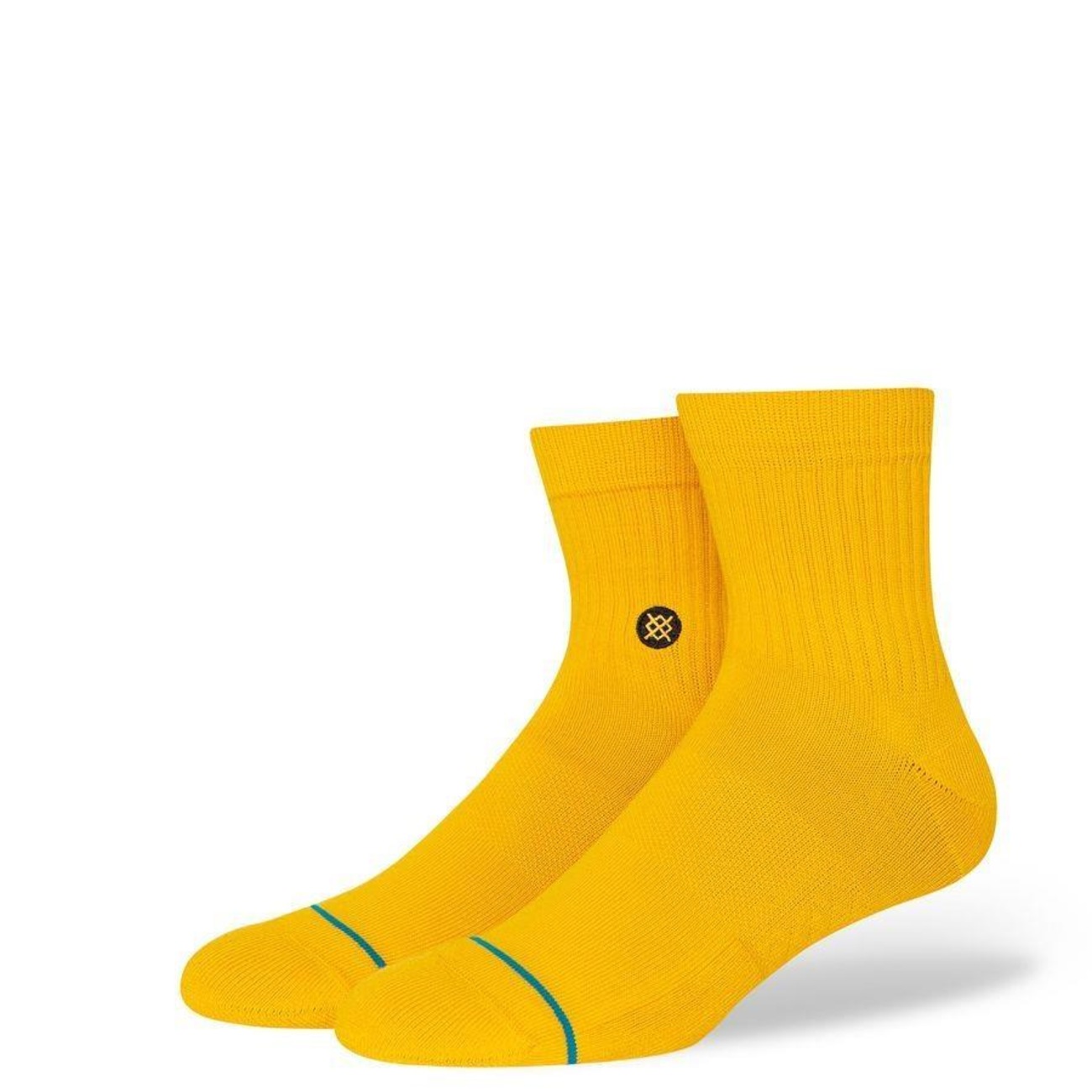 Stance ICON QUARTER UNISEX 3 PACK - Calze - black/nero