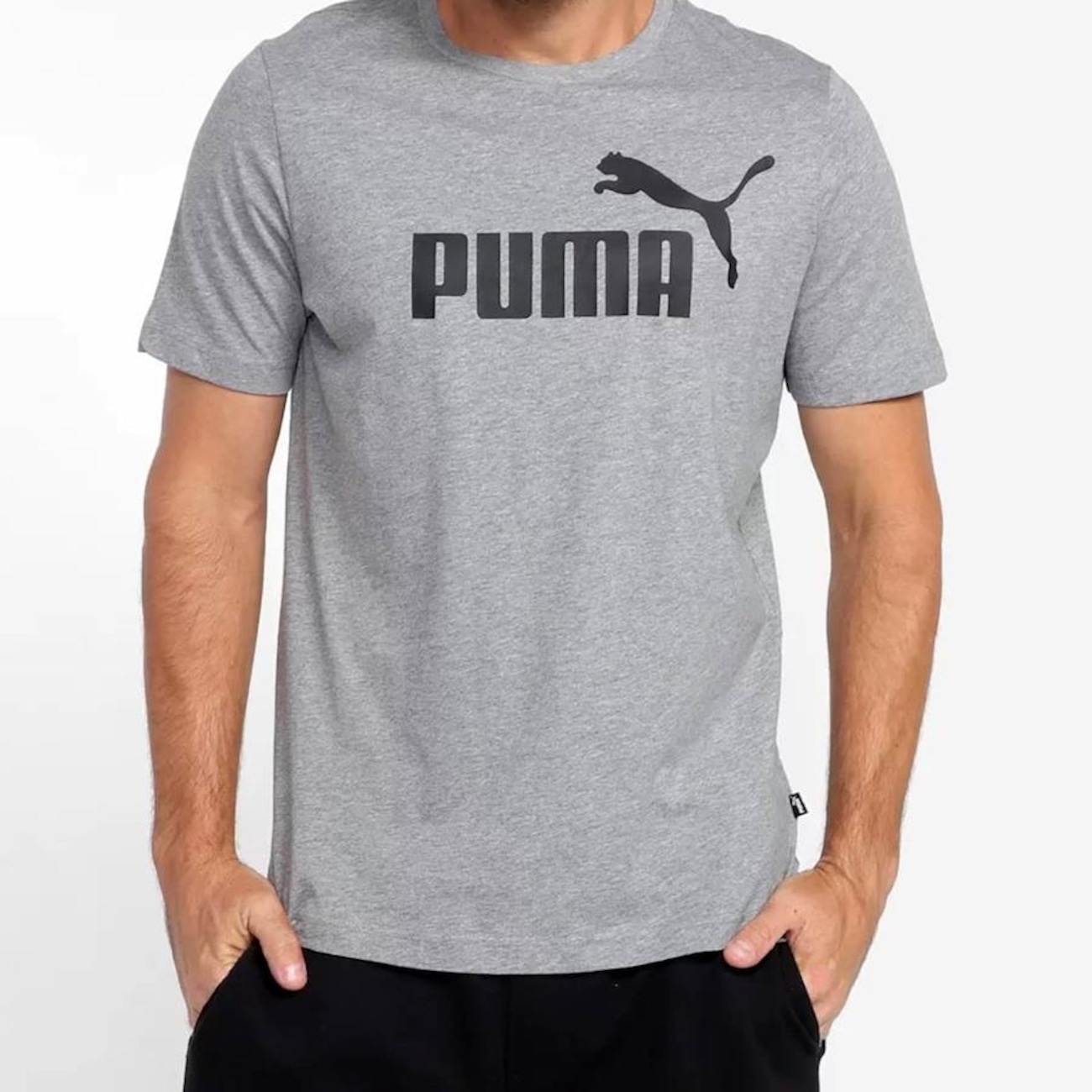 Camiseta Puma Essentials Logo Masculina Centauro 