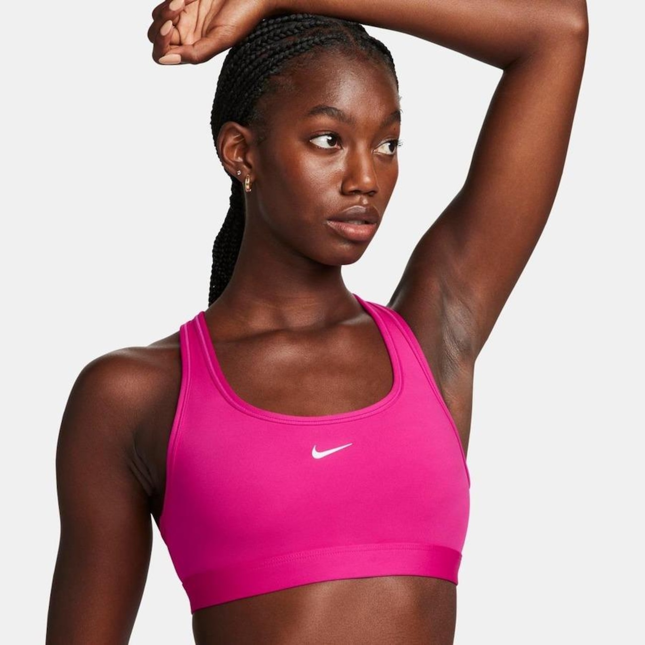 Top Fitness Nike Swoosh - Feminino