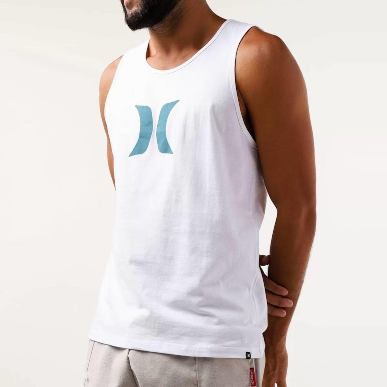 Camiseta Regata Hurley Icon Oversize Masculina Centauro