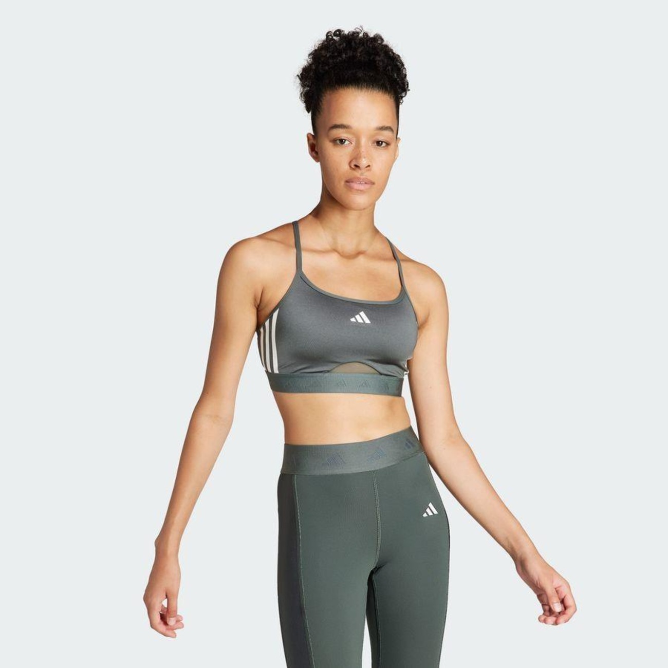 Top Fitness adidas Hyperglam Shine - Feminino | Centauro