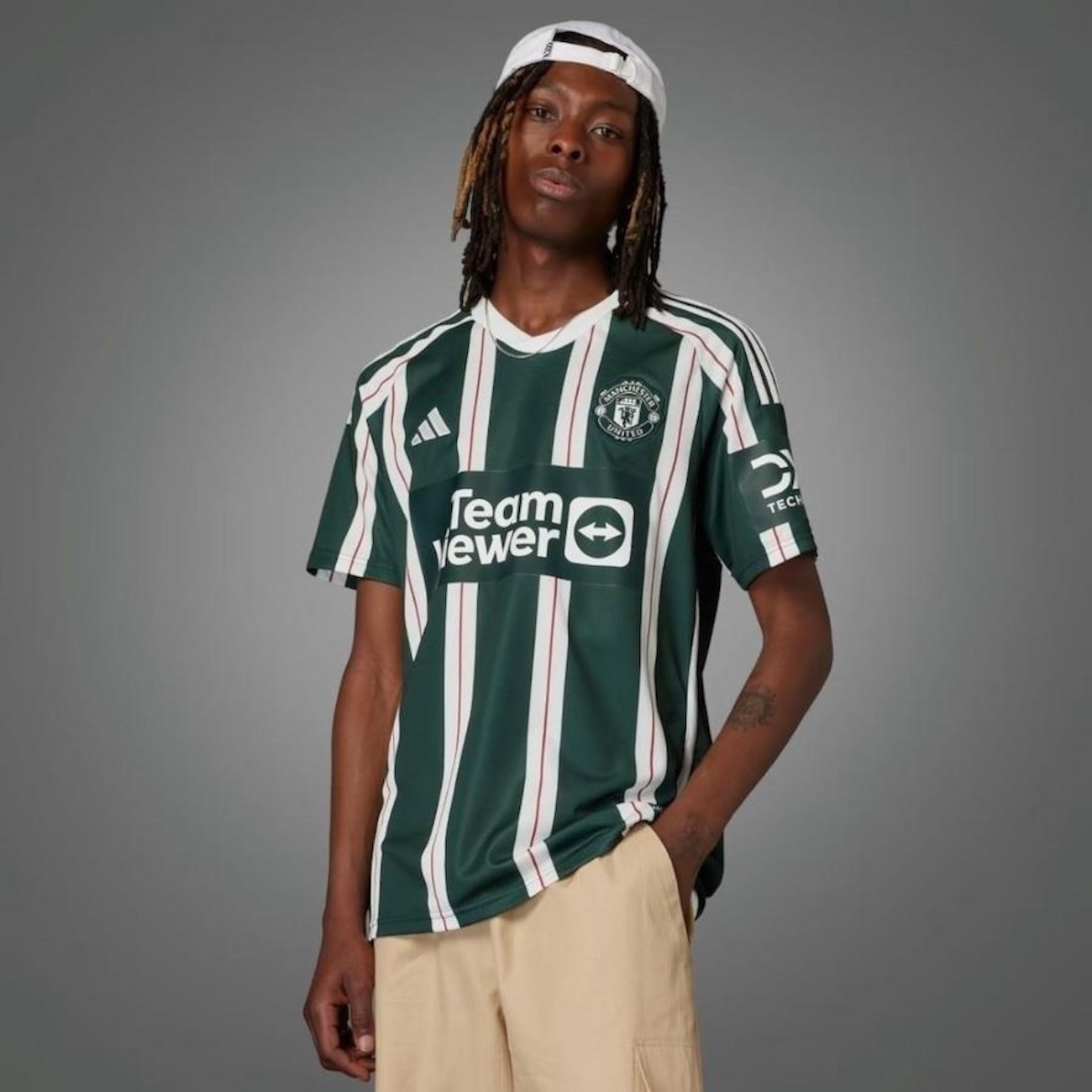 Camisa do Manchester United Away 23/24 Torcedor Adidas - Masculina