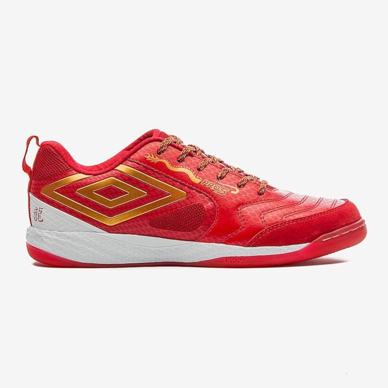 Chuteira Futsal Umbro Pro 5 Bump Dragon Adulto