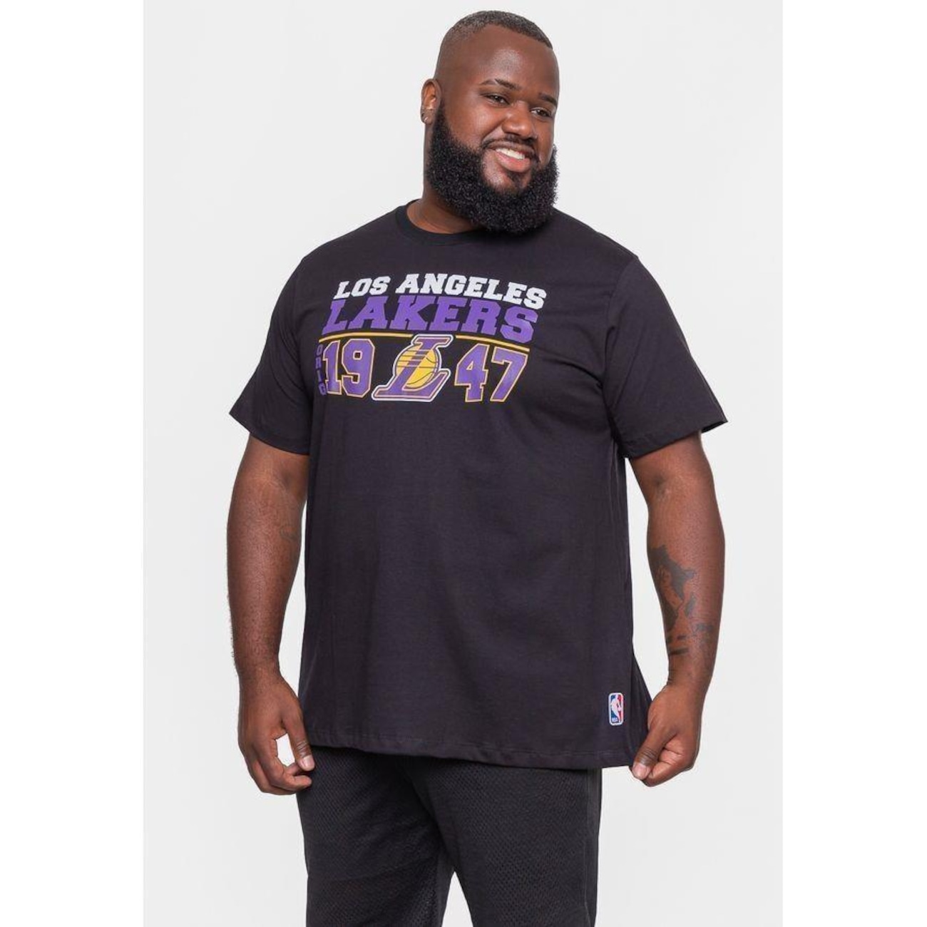 Camiseta NBA Masculina Decade Los Angeles Lakers Preta - NBA | Centauro