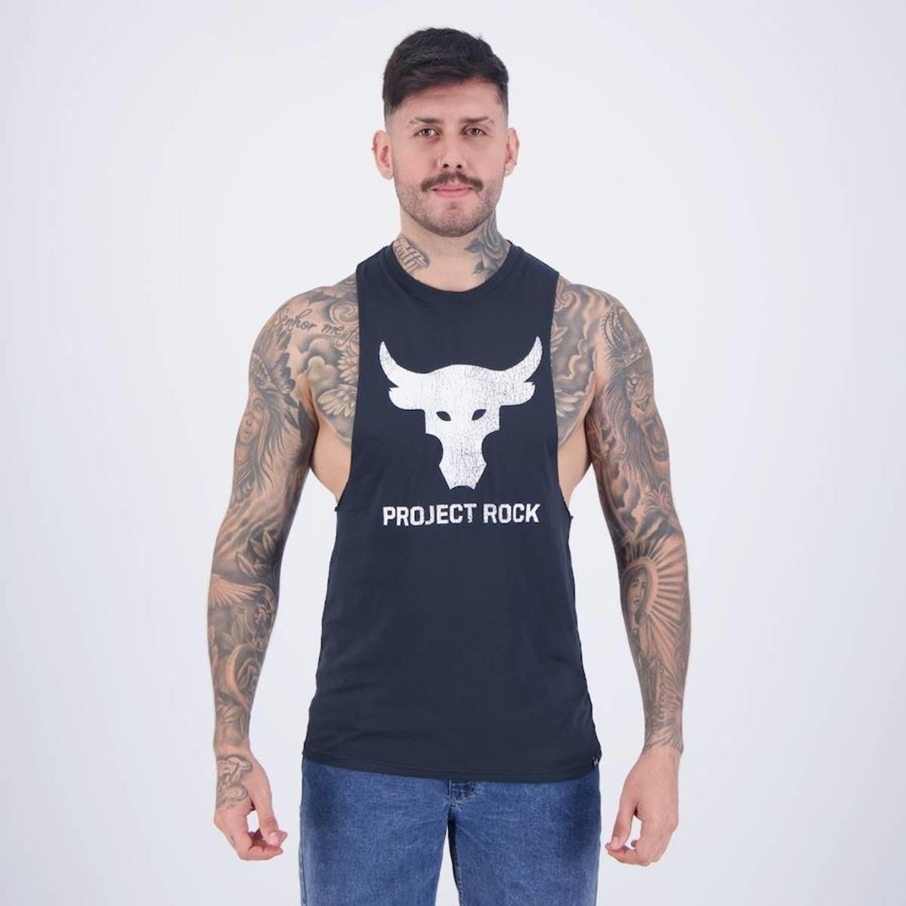 Regata Under Armour Project Rock Brahma Bull - Masculina em Promoção ...