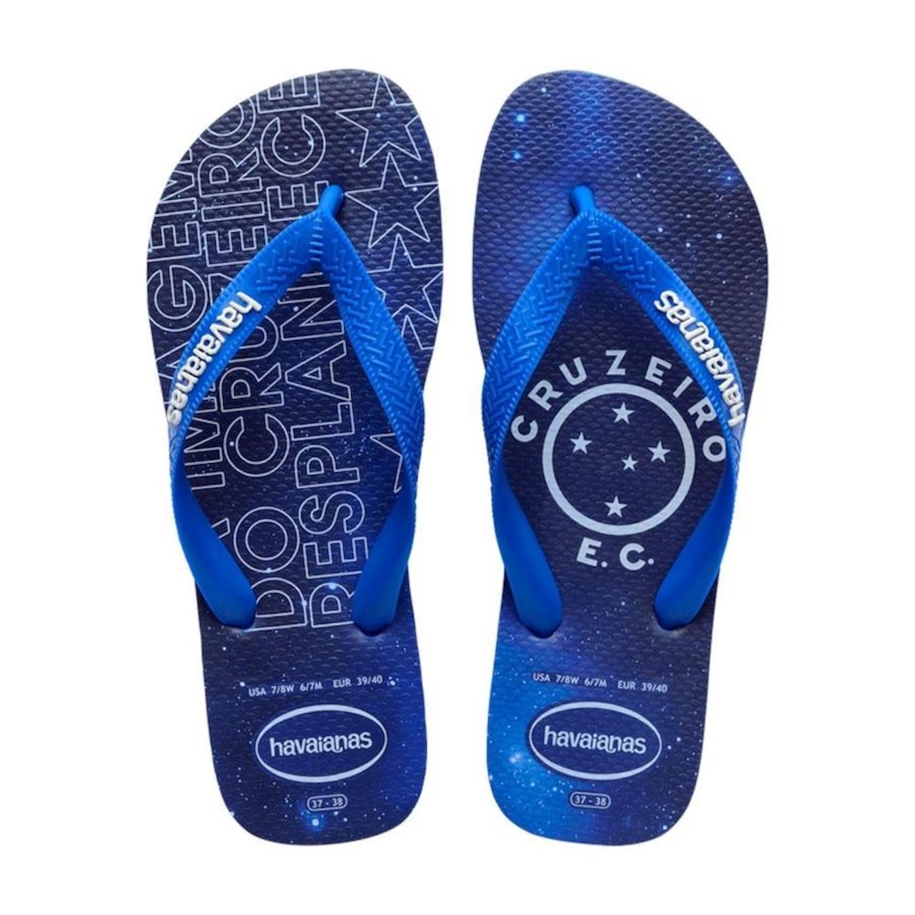 Chinelo Havaianas Top Times Cruzeiro Infantil Centauro