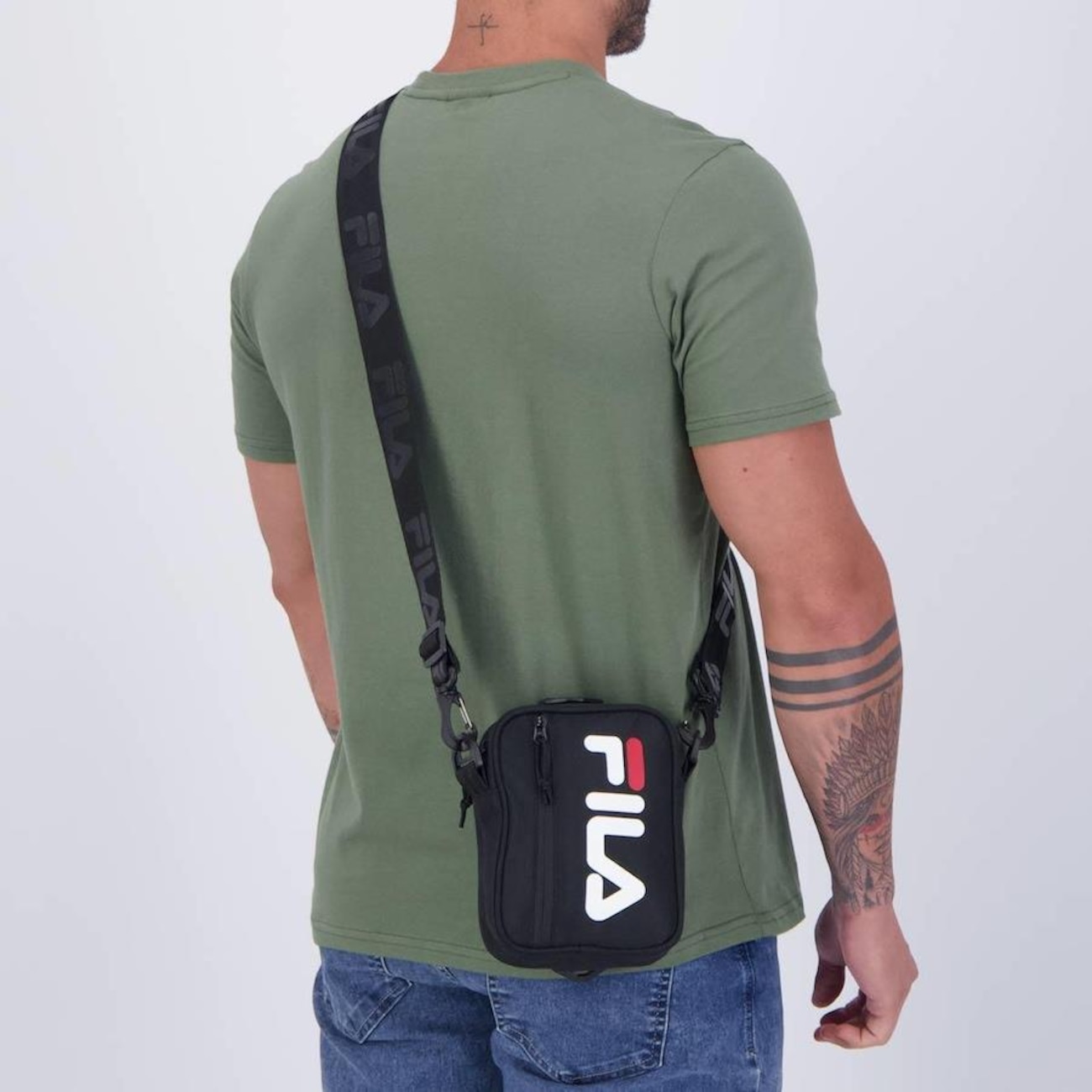 Pochete Fila Versatili Pochete Fila Versatili Unisex Preto Dom