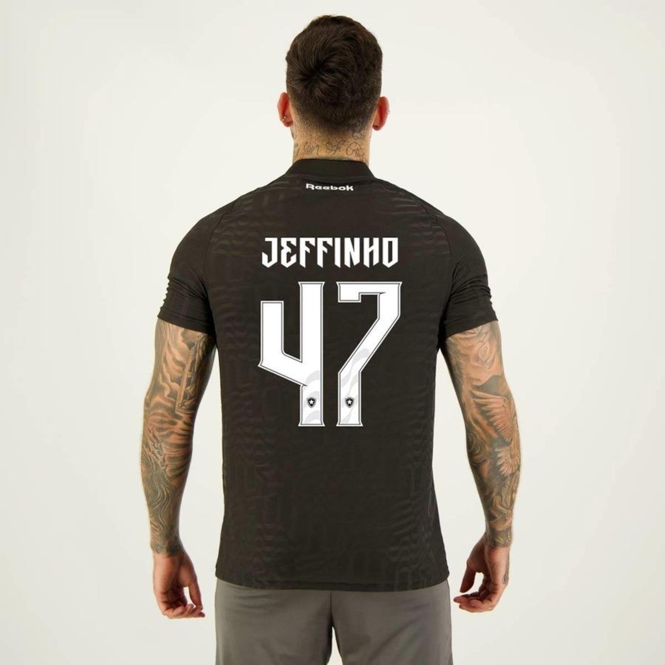 Camisa Reebok Botafogo Ii 2023 47 Jeffinho - Masculina em