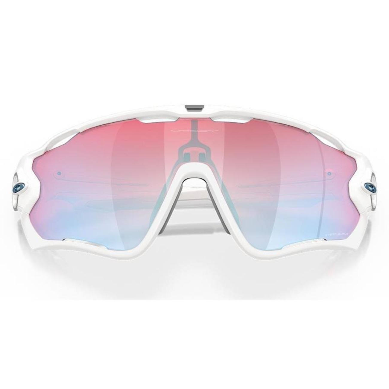 Óculos de Sol Unissex Oakley Jawbreaker Polished White Prizm Snow Sapphire