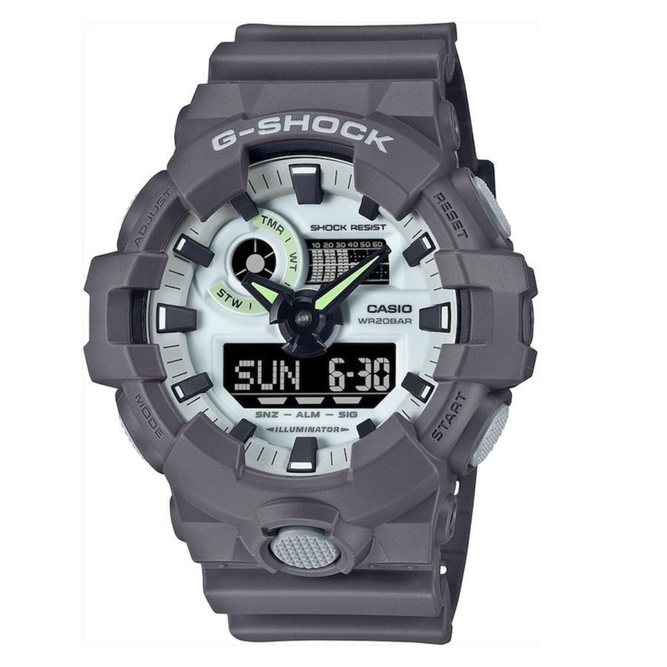 Relógio G-Shock Hidden Glow Ga-700Hd-8adr - Unissex | Centauro