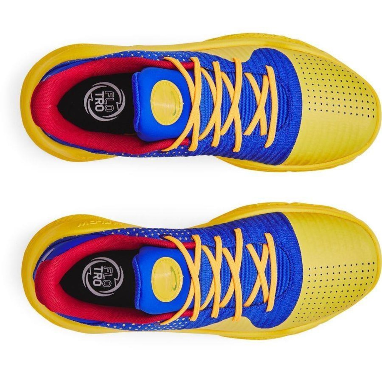 カリー4 flotro under armour Tênis de Basquete Under Armour Curry 4 Low Flotro - Masculino