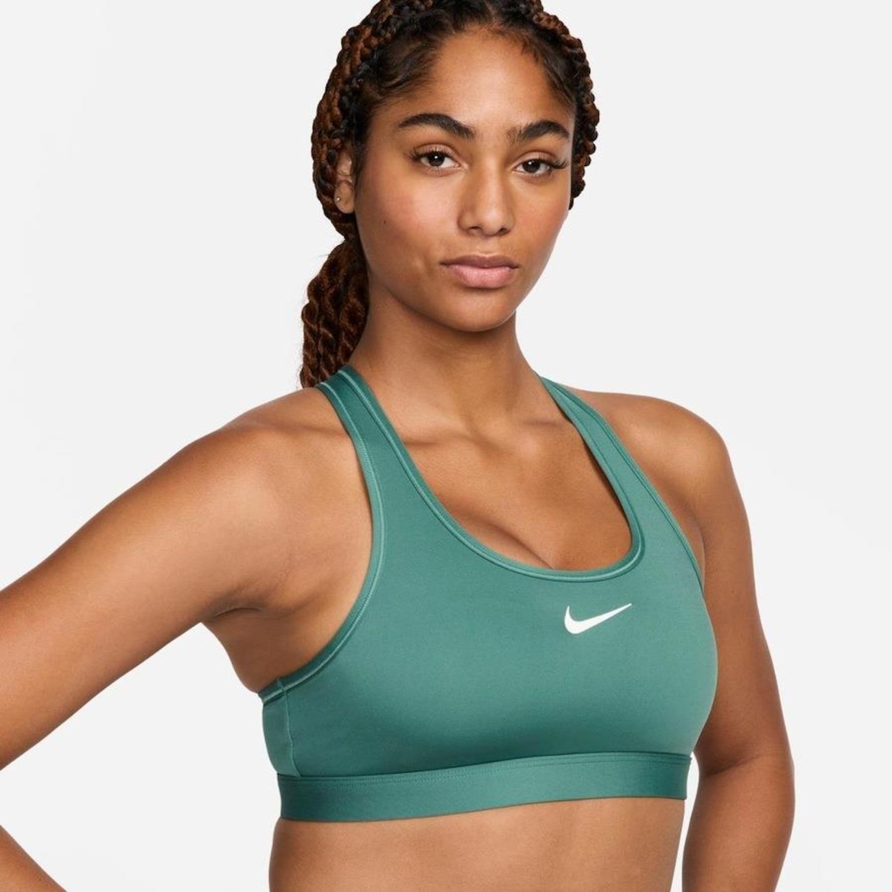 Top Fitness Nike Swoosh - Feminino