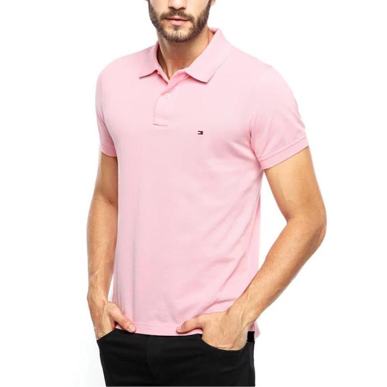 Camiseta Gola Polo Tommy Hilfiger Ivy Shirt Masculina Em Promoção