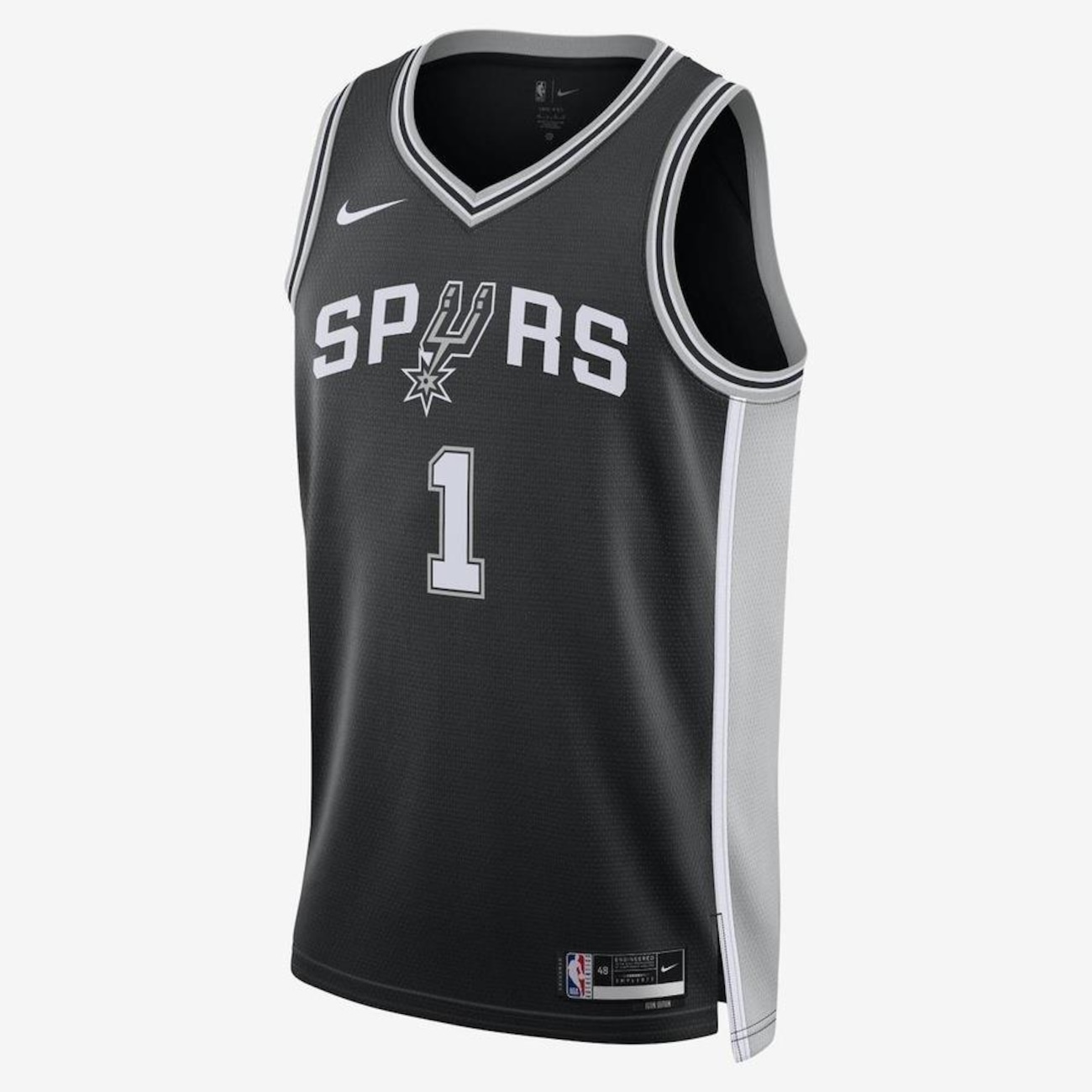 Camiseta Regata Nike San Antonio Spurs Icon Edition 2024/25 - Masculina