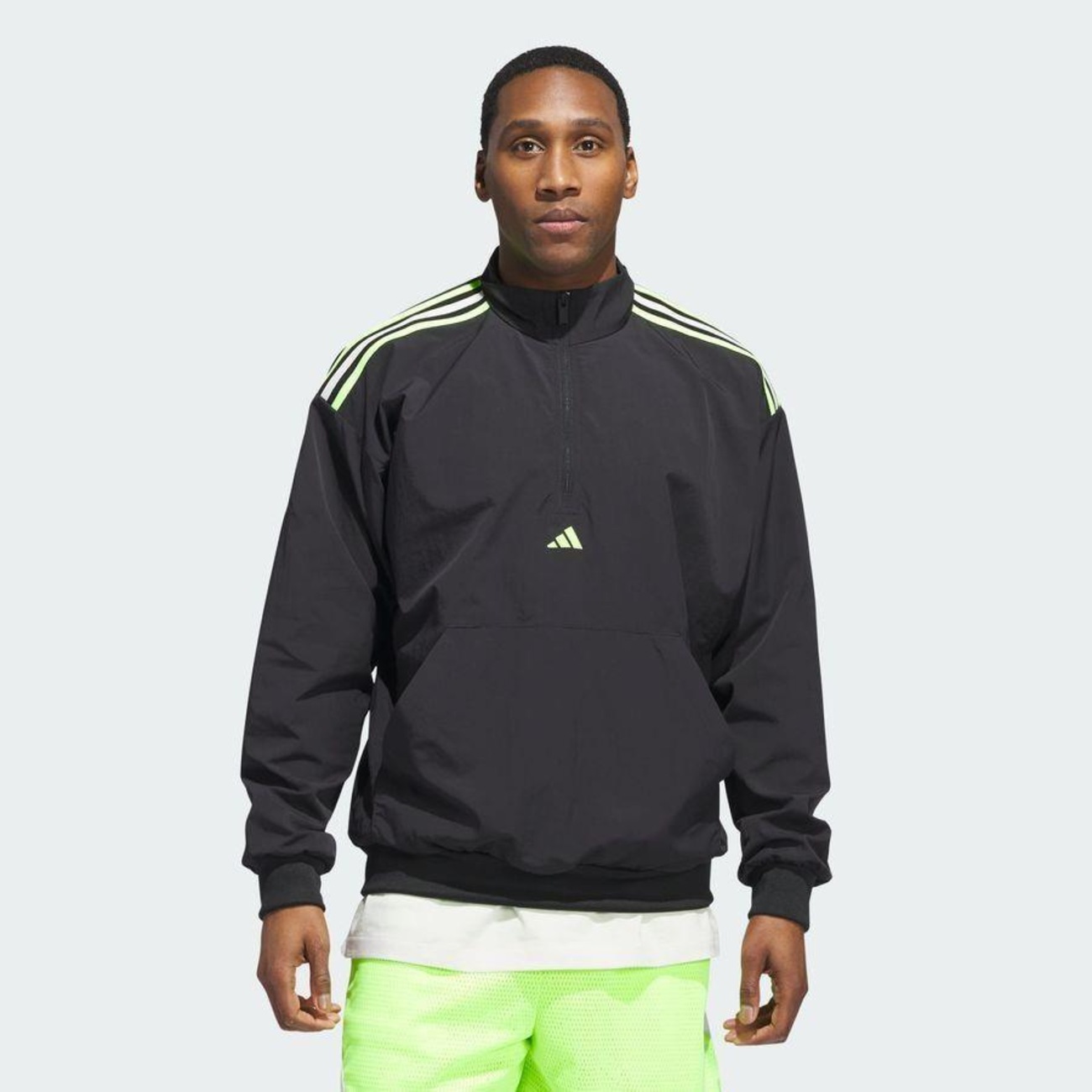 Jaqueta sem Capuz adidas Select 1/4 Zip - Masculina | Centauro