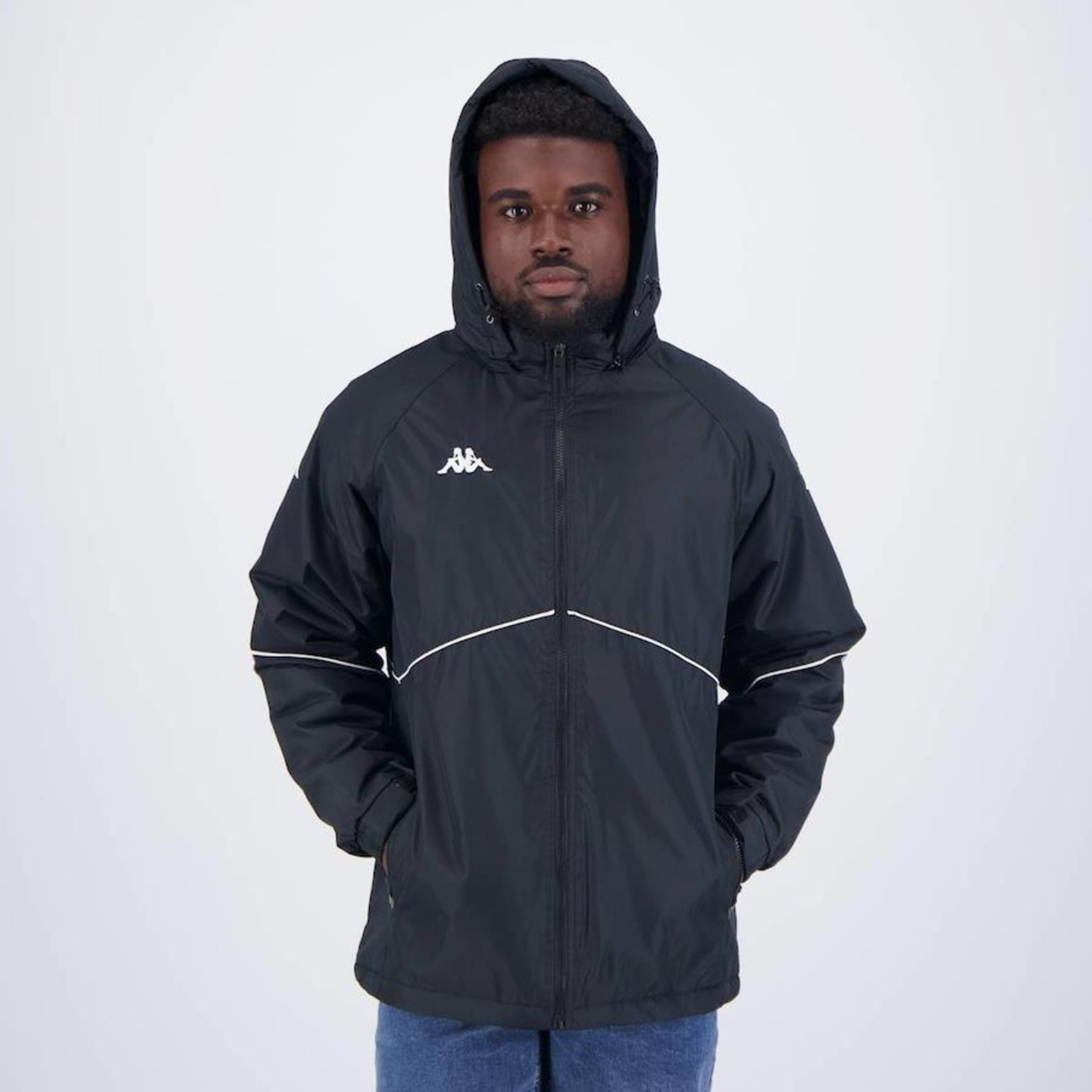 Jaqueta Kappa Dobby Sport Parka - Masculina | Centauro
